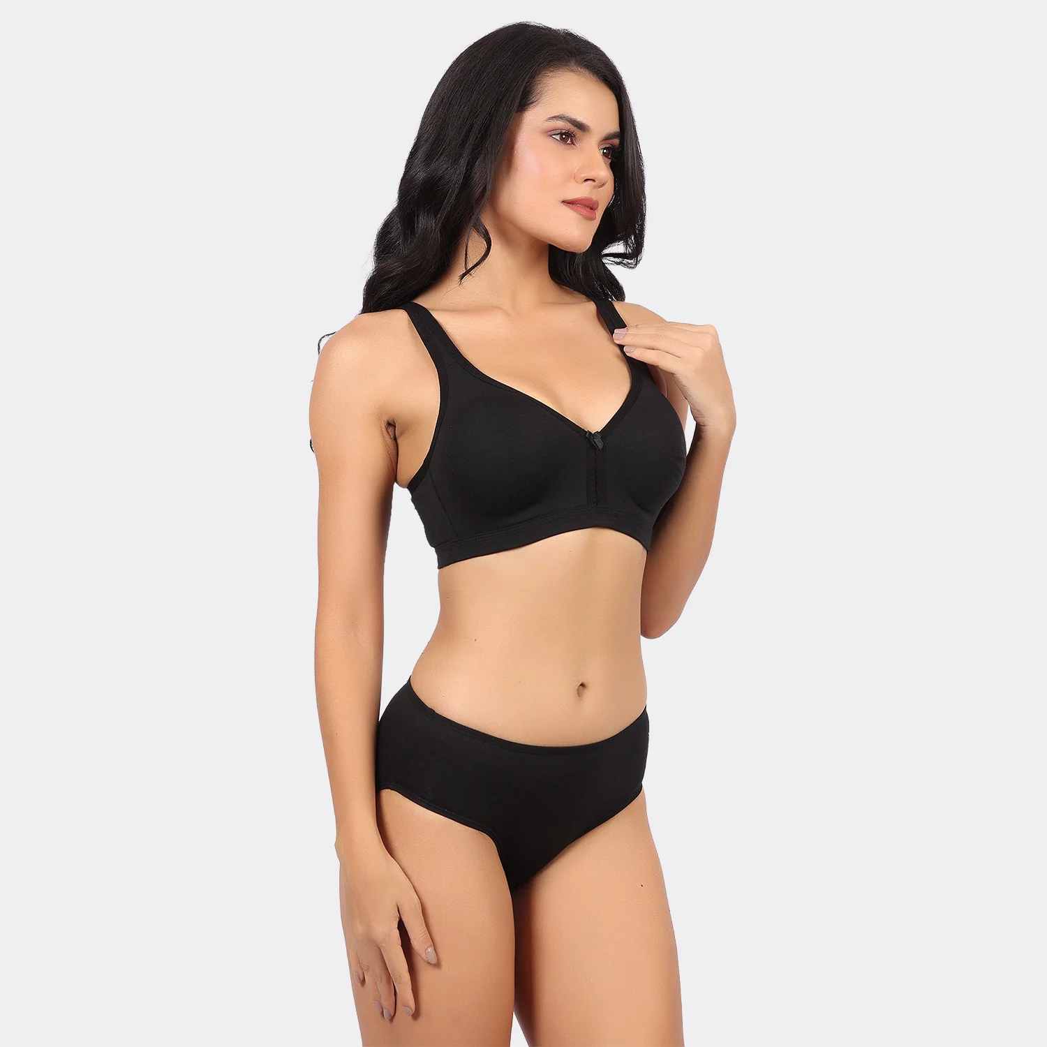 Lavos Bamboo Cotton Full Coverage Non-Padded Wire-Free Bra for Women – Breathable Everyday Comfort - Image 6