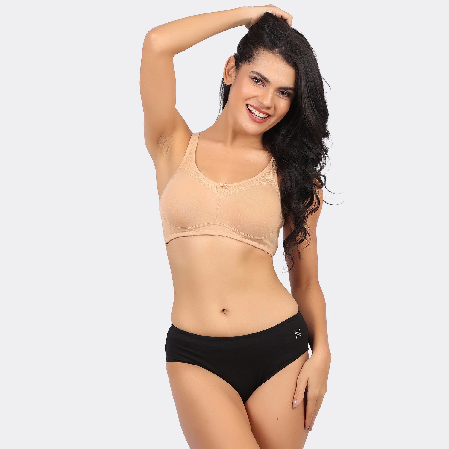 Lavos Bamboo Cotton Full Coverage Non-Padded Wire-Free Support Bra for Women – Breathable Everyday Comfort - Image 16