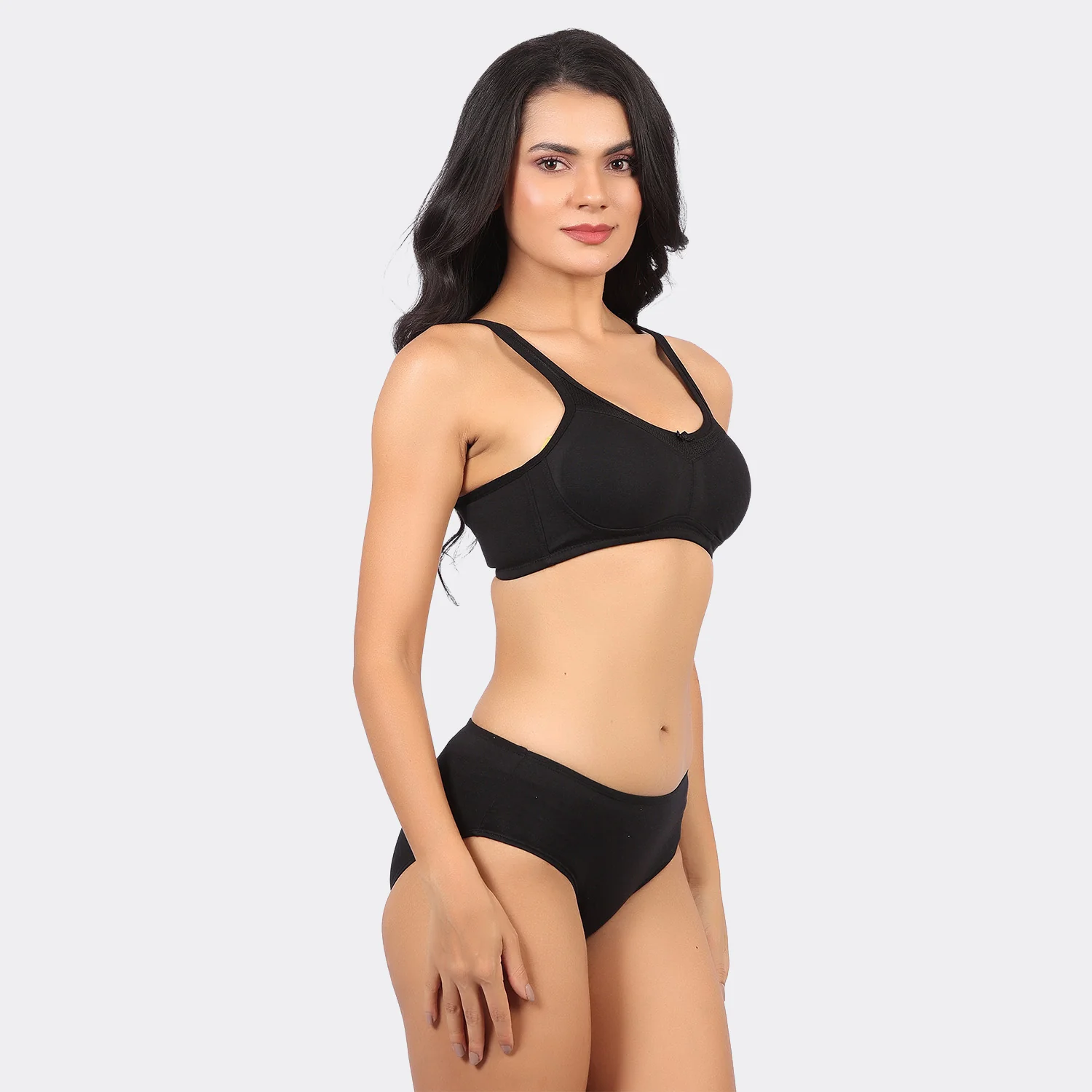 Lavos Bamboo Cotton Full Coverage Non-Padded Wire-Free Support Bra for Women – Breathable Everyday Comfort - Image 3