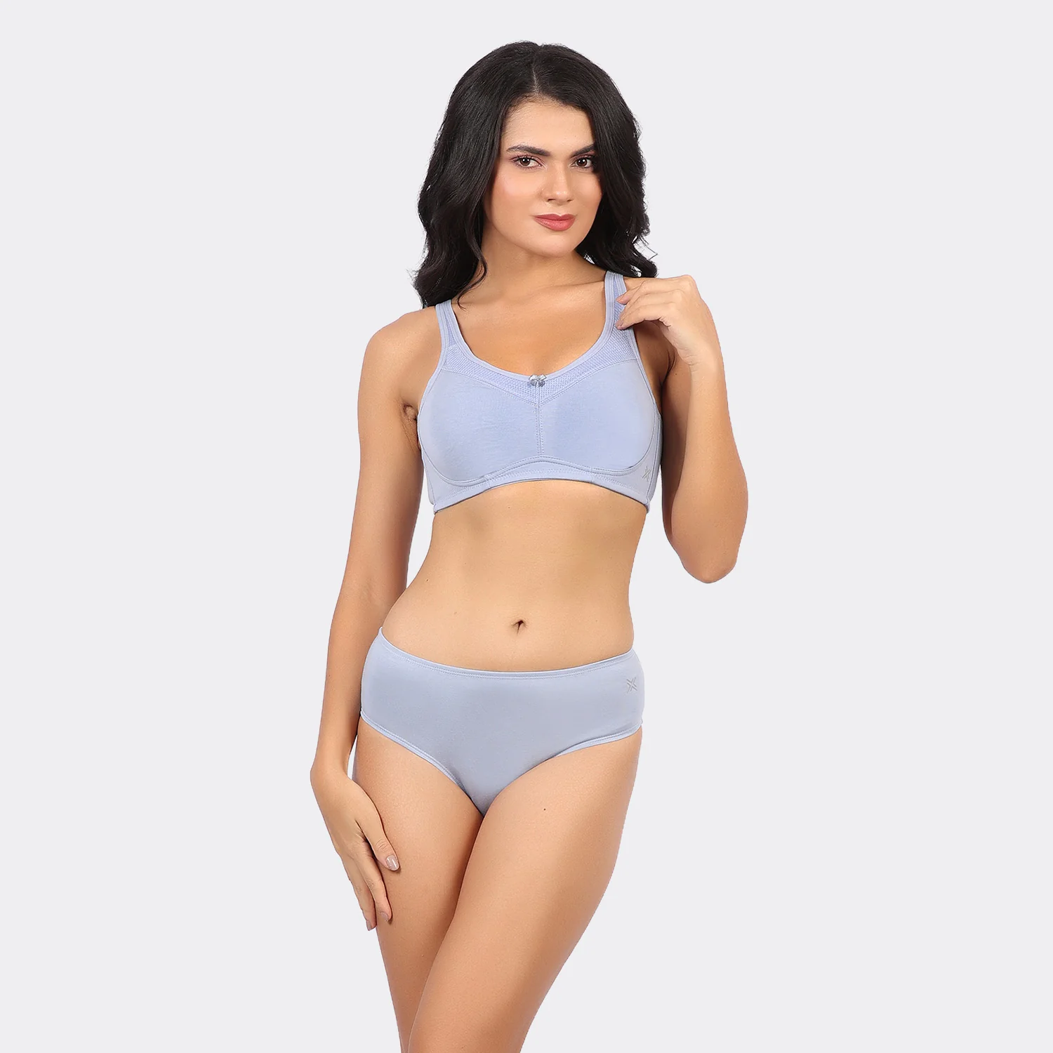 Lavos Bamboo Cotton Full Coverage Non-Padded Wire-Free Support Bra for Women – Breathable Everyday Comfort - Image 33