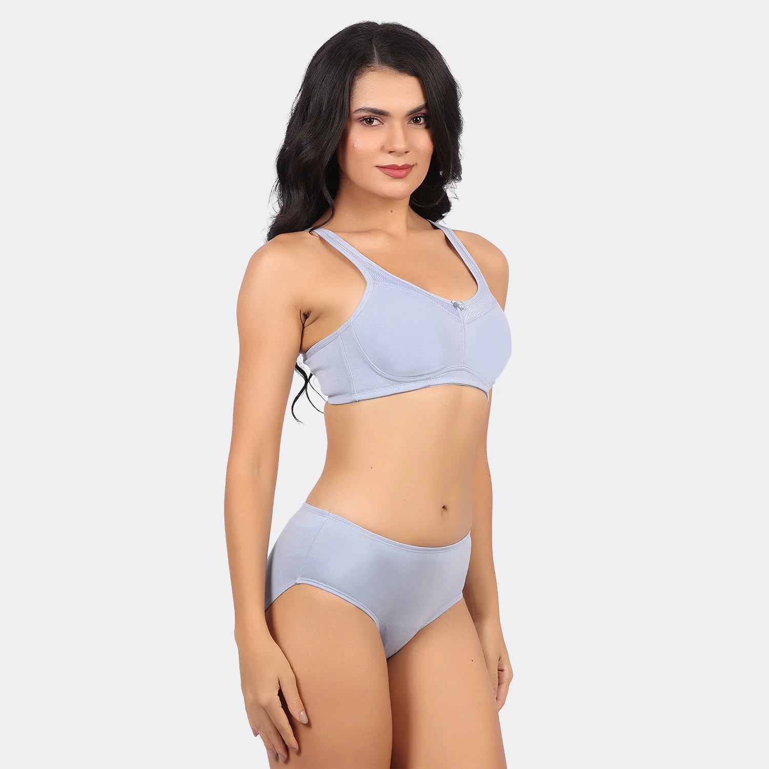 Lavos Bamboo Cotton Full Coverage Non-Padded Wire-Free Support Bra for Women – Breathable Everyday Comfort - Image 35