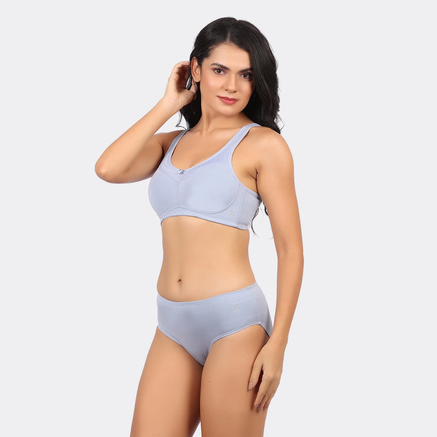 Lavos Bamboo Cotton Full Coverage Non-Padded Wire-Free Support Bra for Women – Breathable Everyday Comfort - Image 36