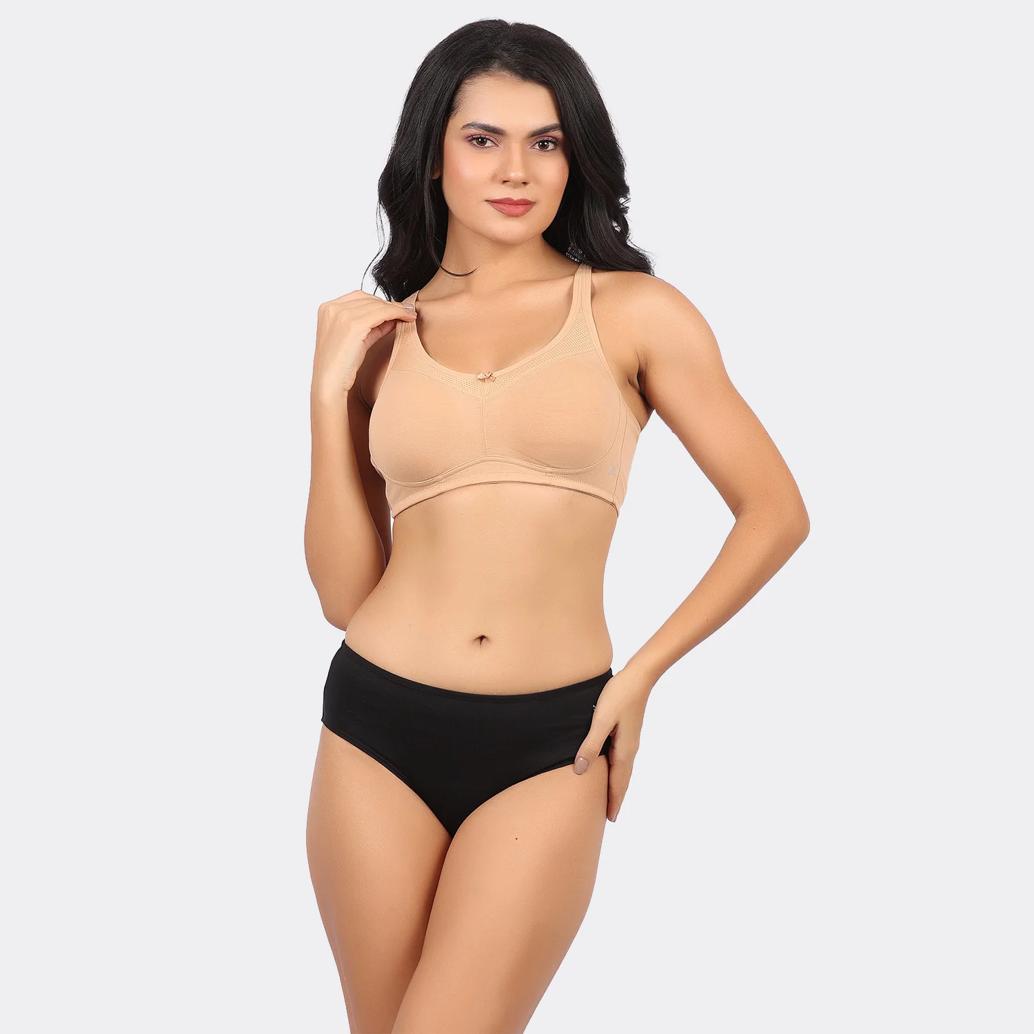 Lavos Bamboo Cotton Full Coverage Non-Padded Wire-Free Support Bra for Women – Breathable Everyday Comfort - Image 9
