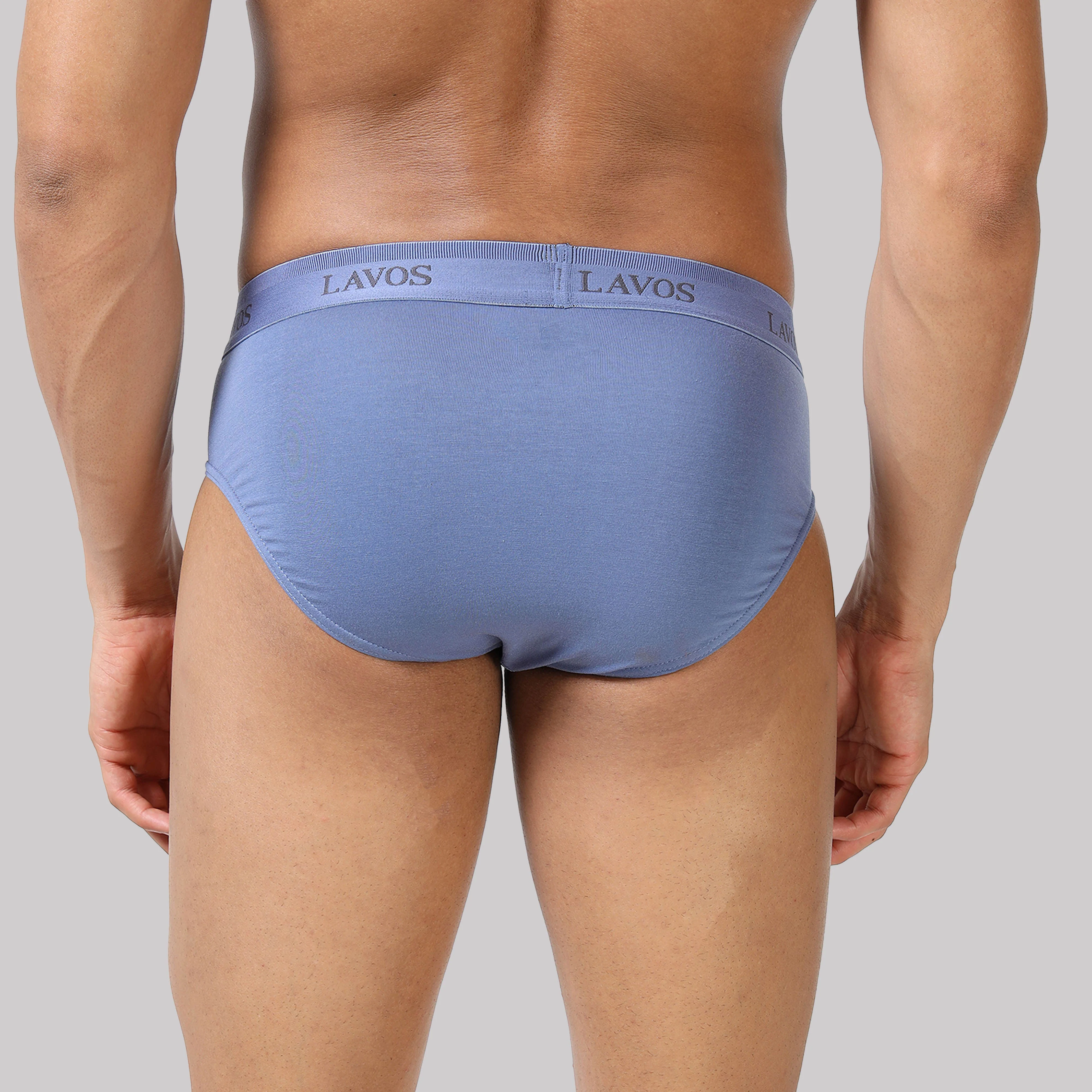 Men’s Solid Brief with Classic Fit & Reliable Support - Image 10