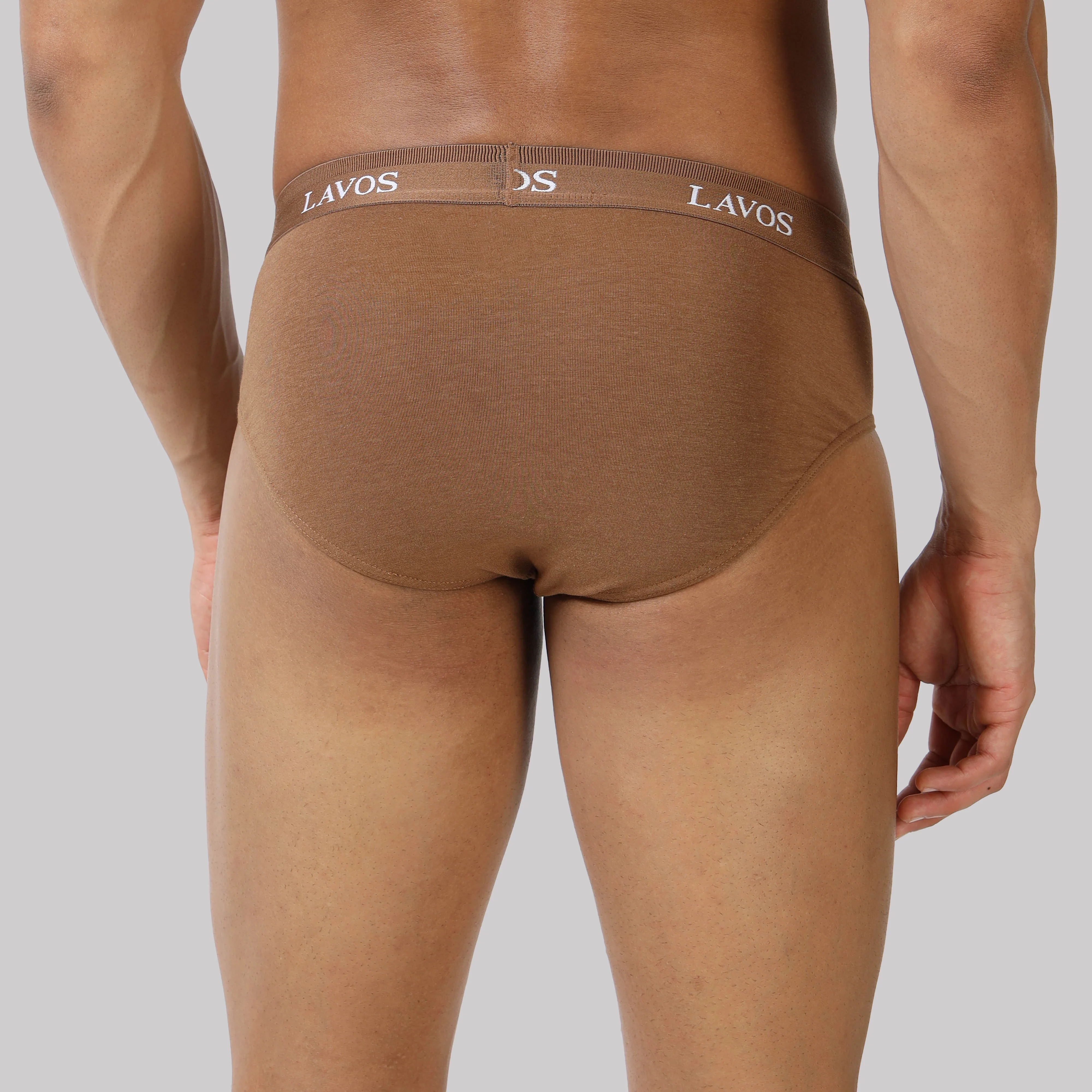 Men’s Solid Brief with Classic Fit & Reliable Support - Image 17