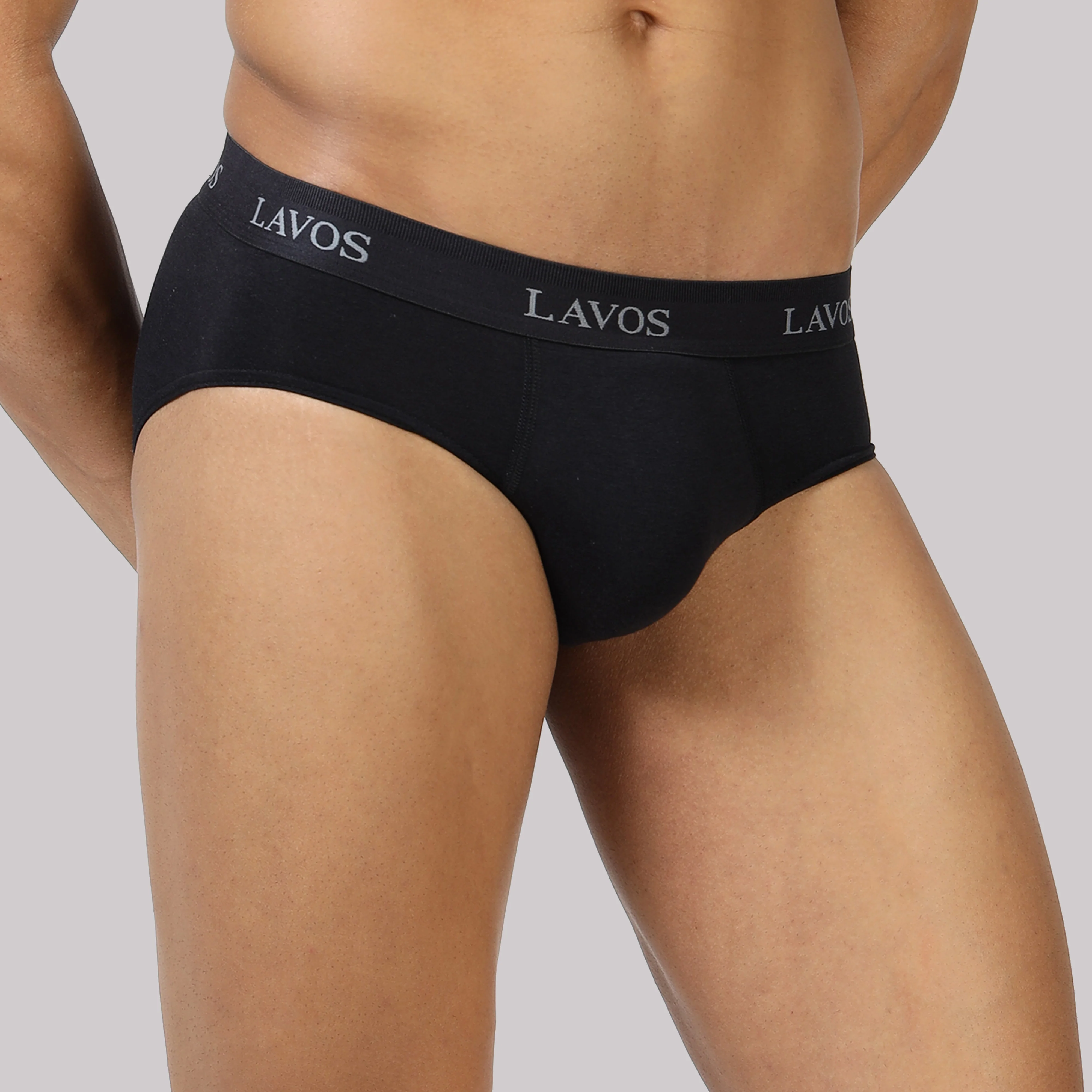 Men’s Solid Brief with Classic Fit & Reliable Support - Image 21