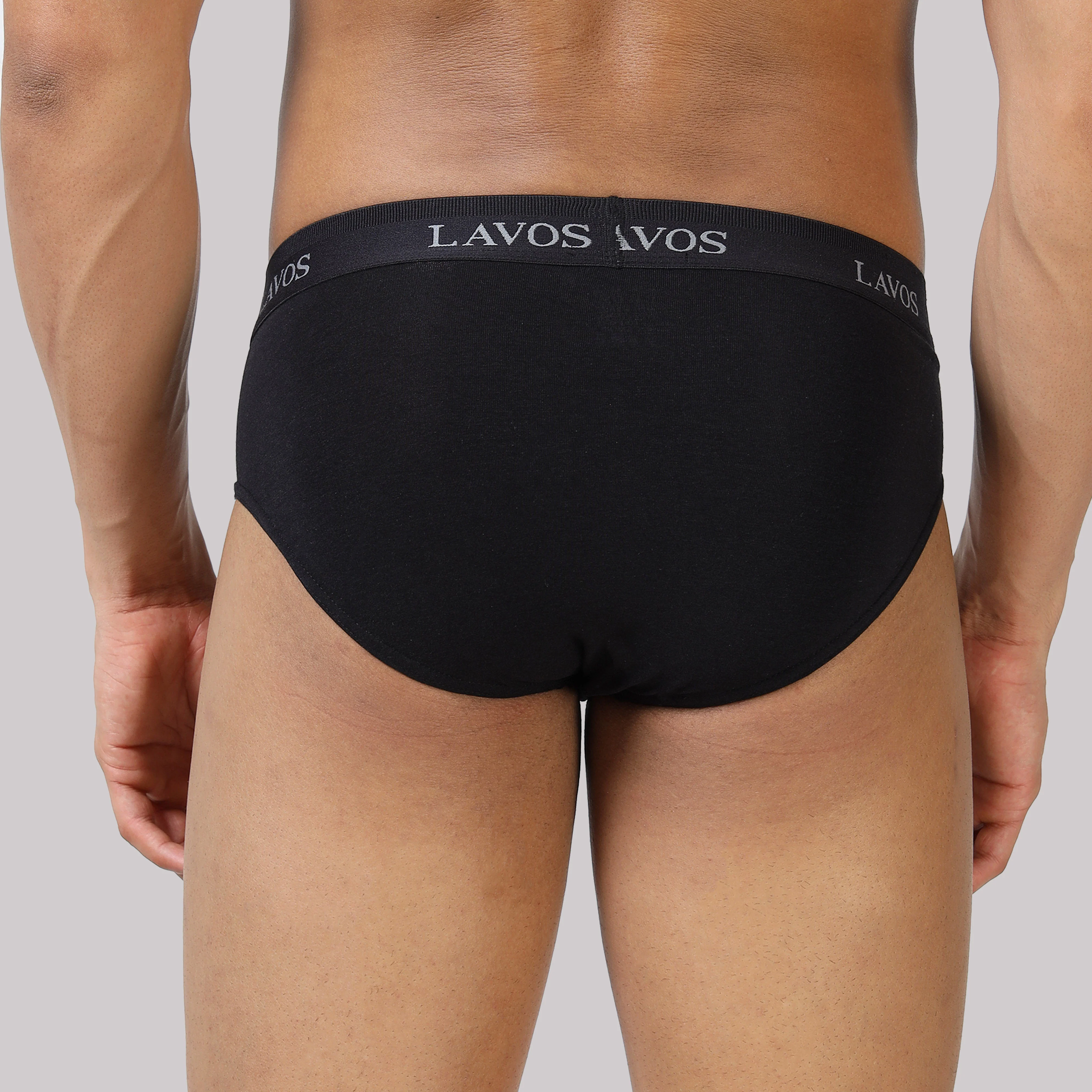 Men’s Solid Brief with Classic Fit & Reliable Support - Image 22