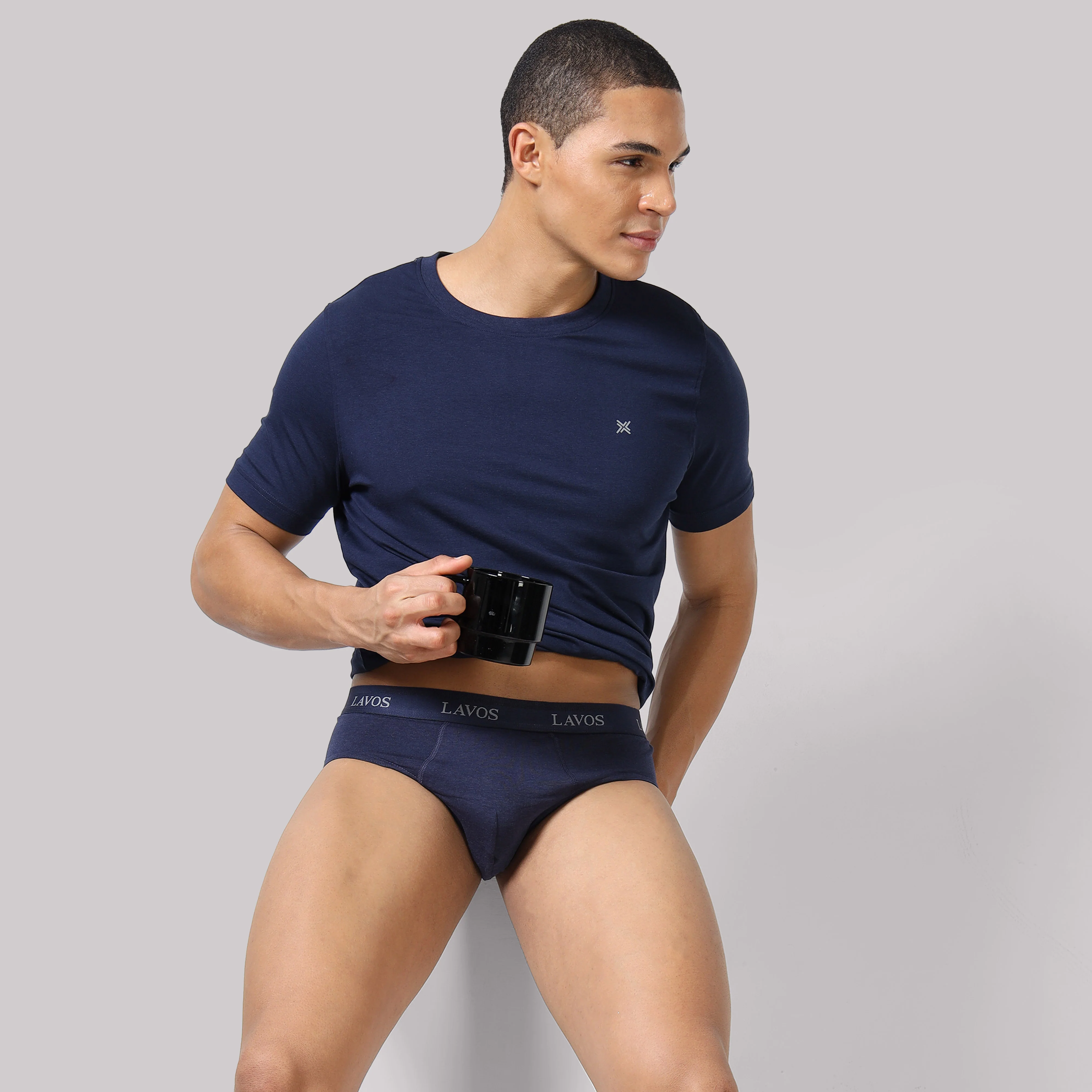 Men’s Solid Brief with Classic Fit & Reliable Support - Image 24