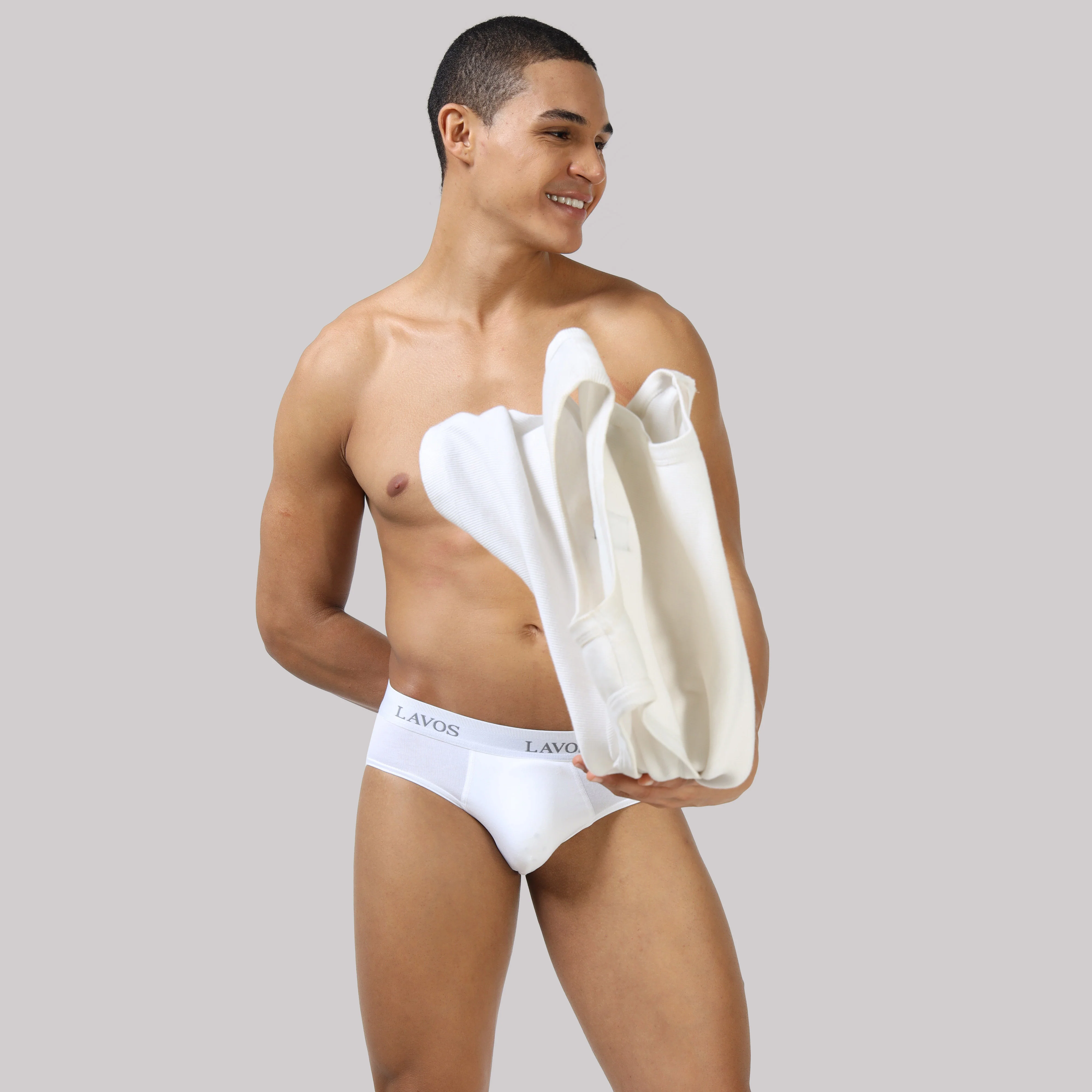 Men’s Solid Brief with Classic Fit & Reliable Support - Image 34