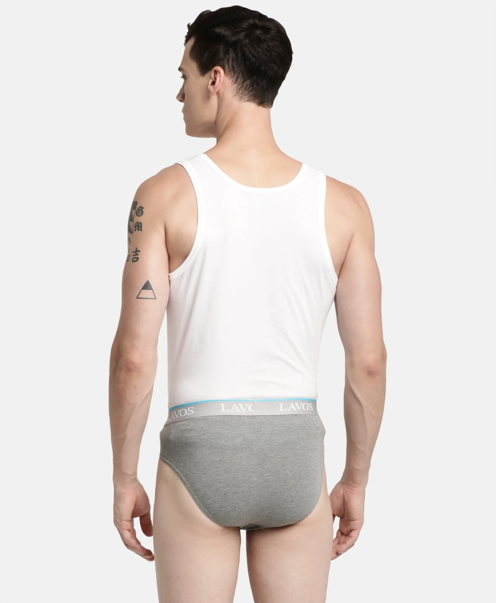 Men’s Solid Brief with Classic Fit & Reliable Support - Image 4