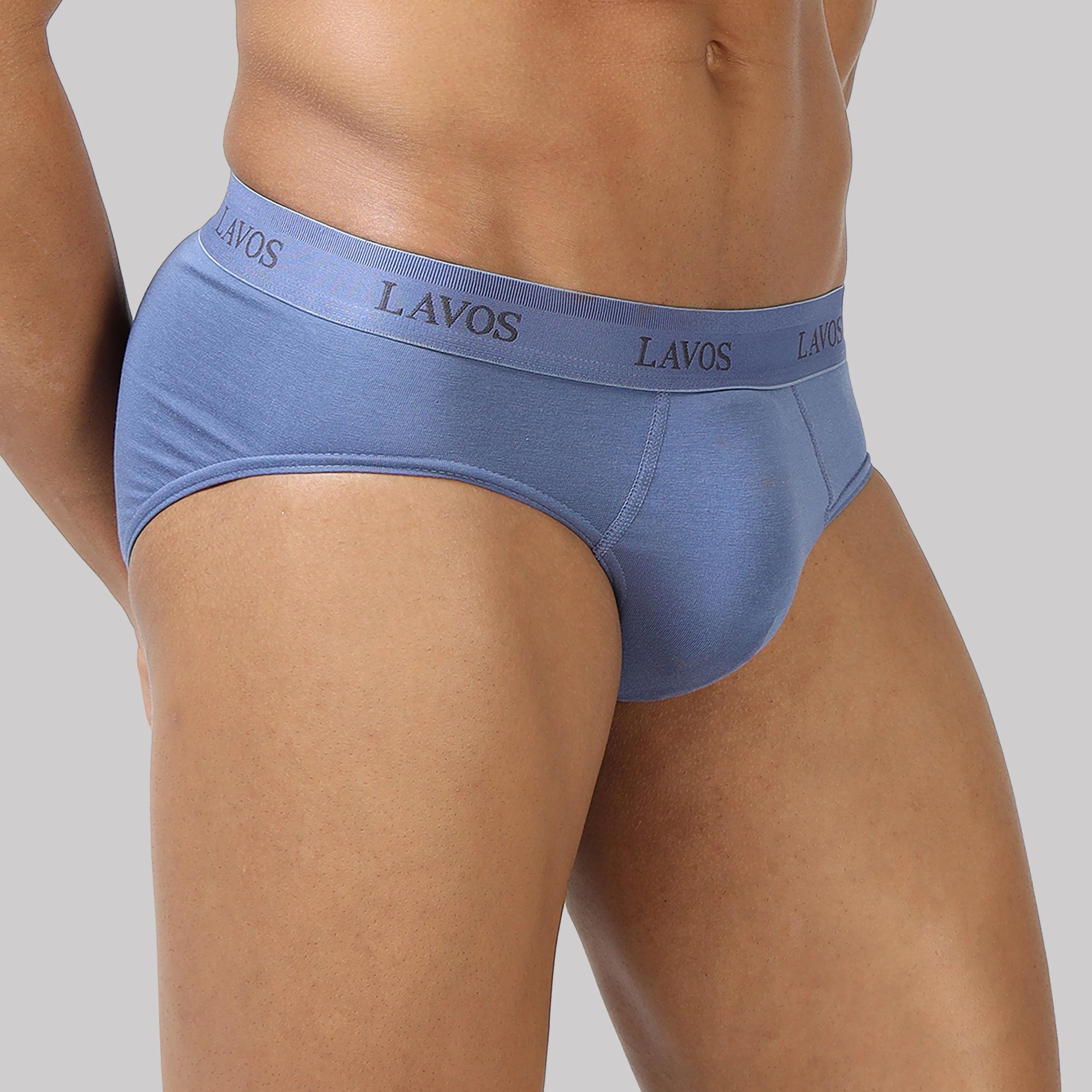 Men’s Solid Brief with Classic Fit & Reliable Support - Image 9