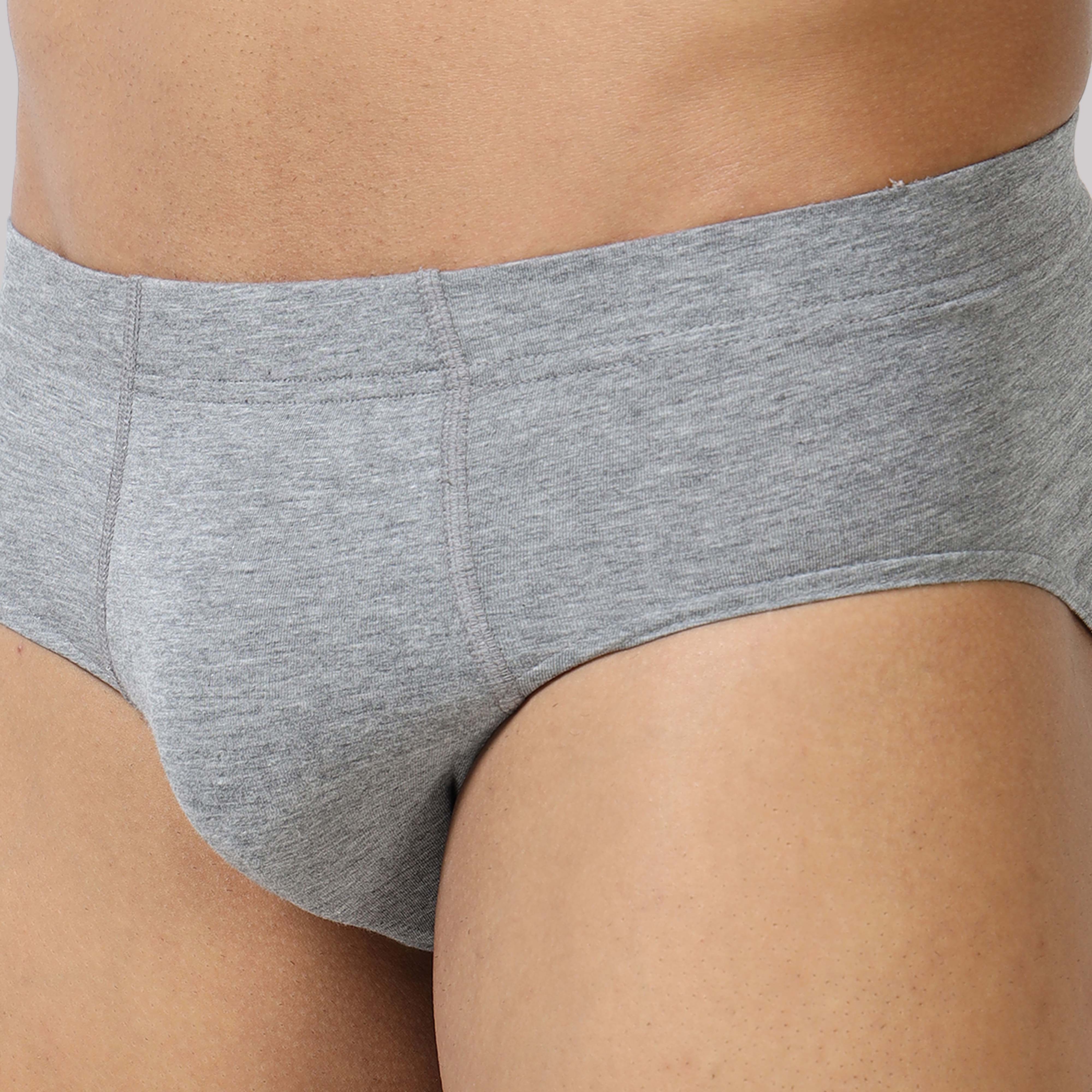 Men’s Solid Brief with Classic Fit & Reliable Support - Image 20