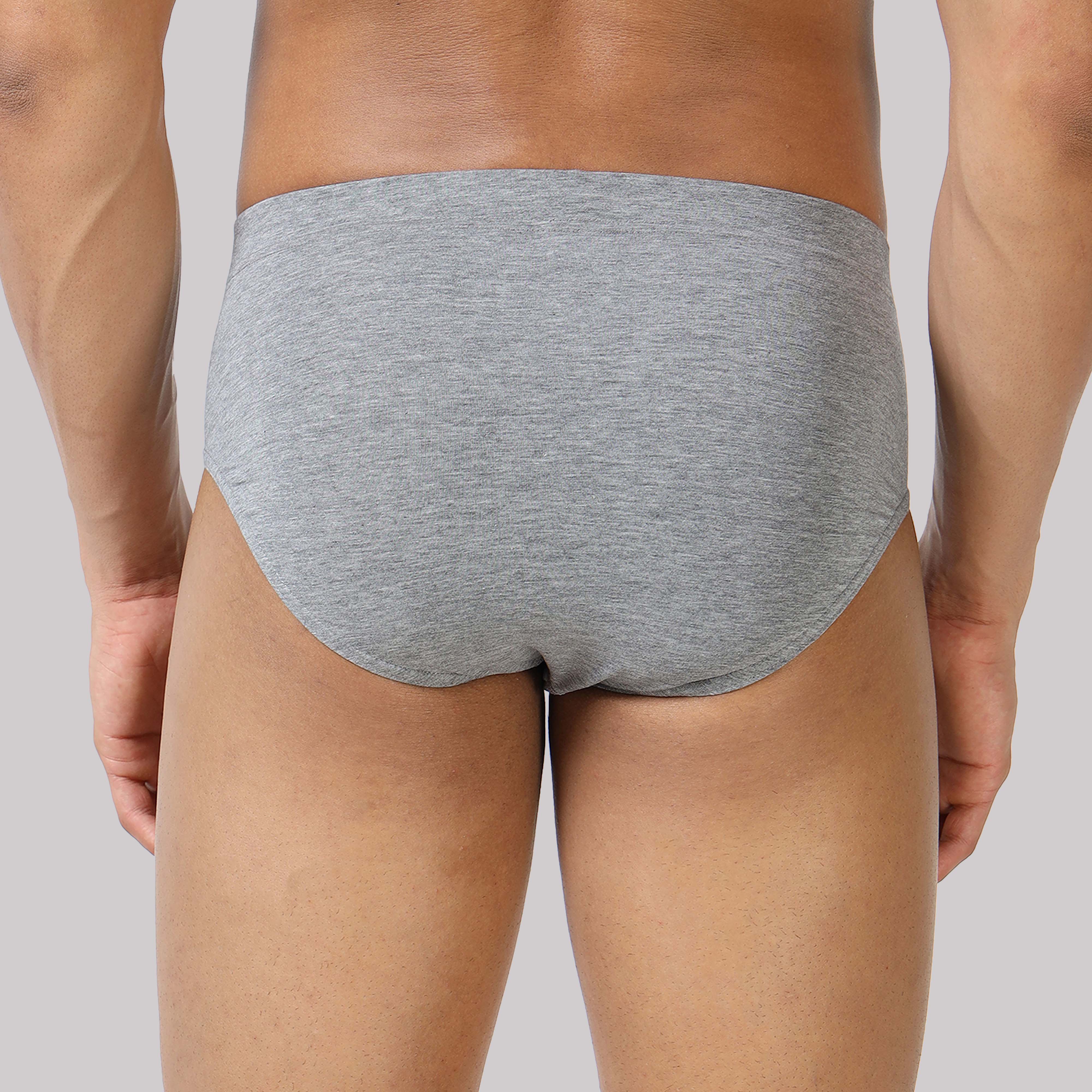 Men’s Solid Brief with Classic Fit & Reliable Support - Image 21