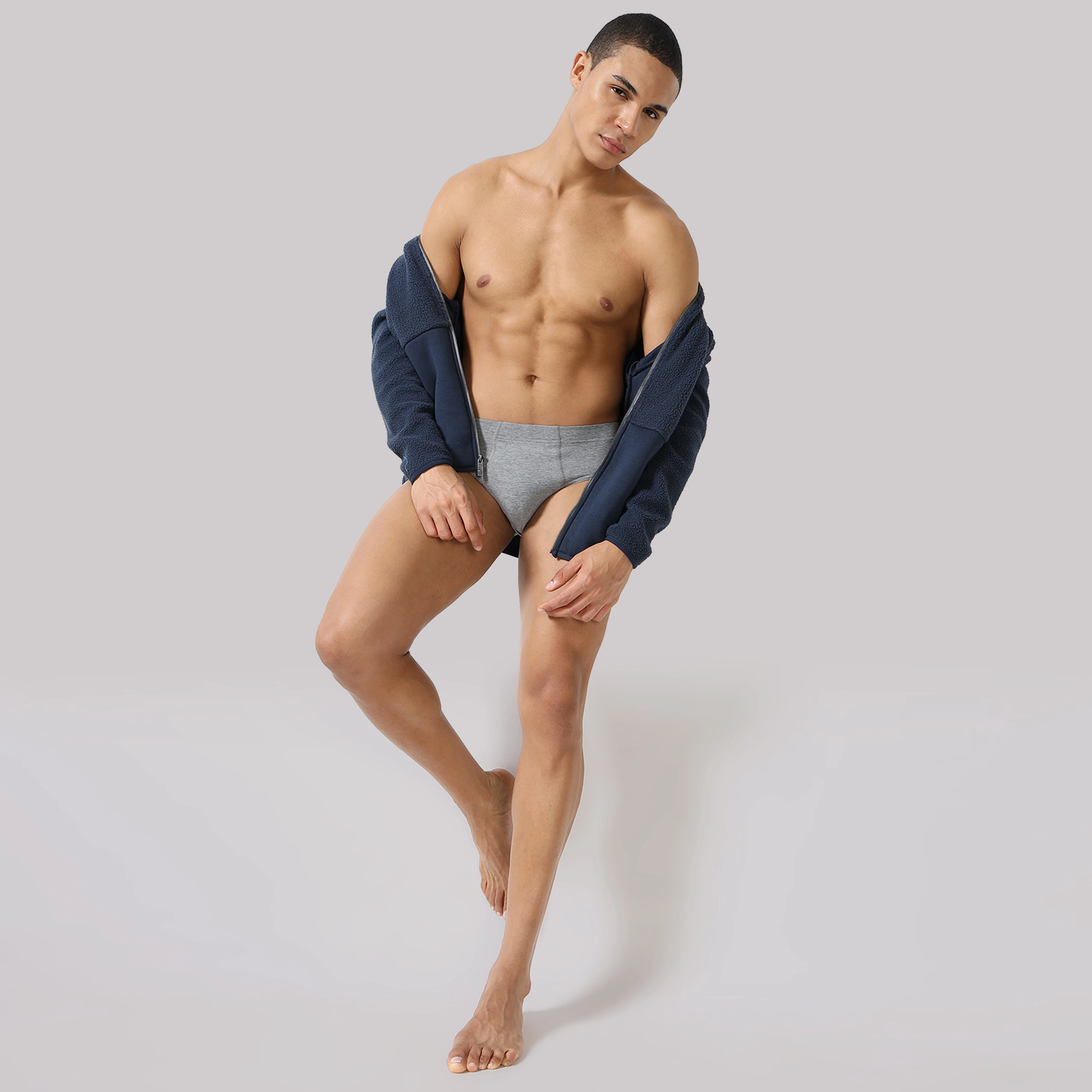 Men’s Solid Brief with Classic Fit & Reliable Support - Image 23
