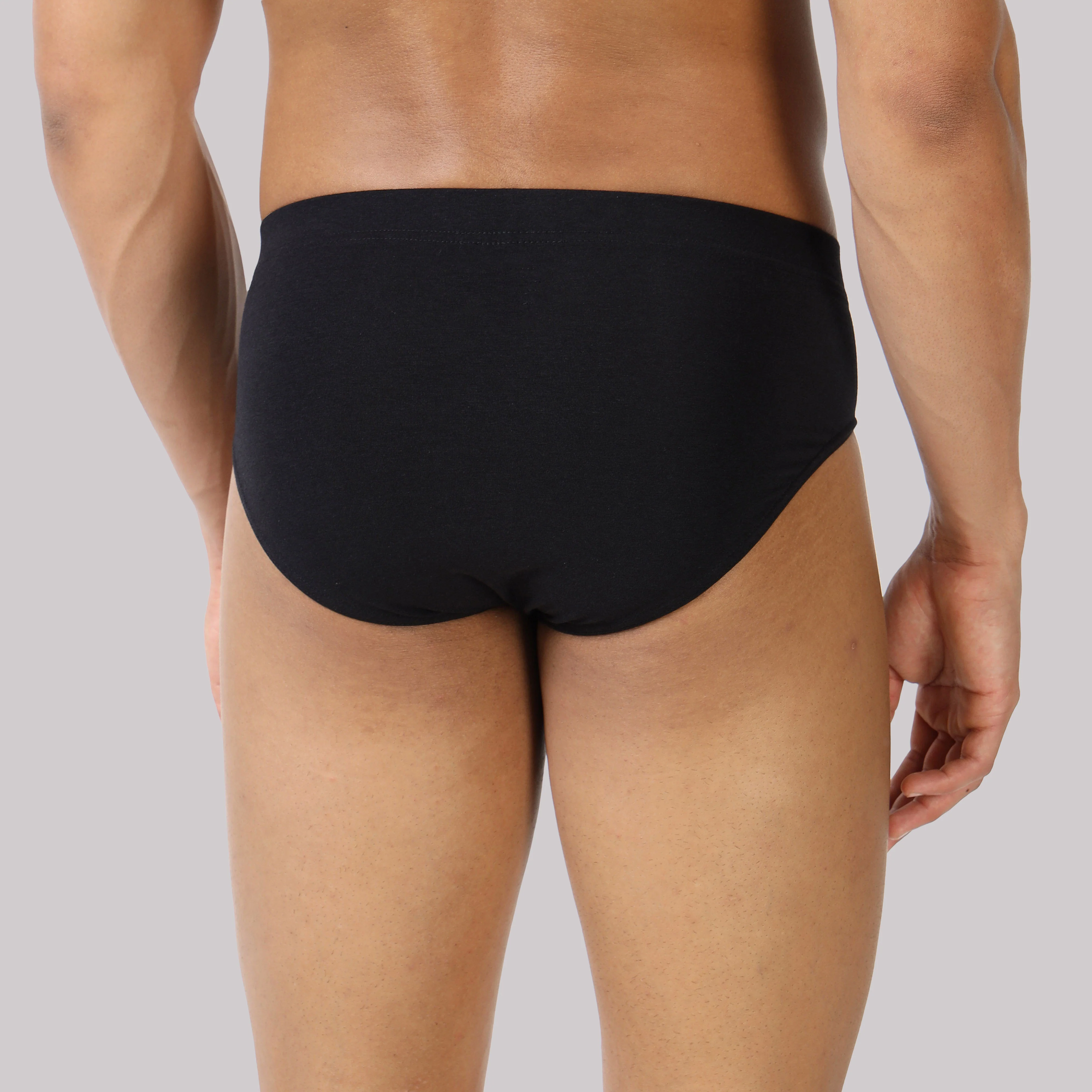 Men’s Solid Brief with Classic Fit & Reliable Support - Image 25