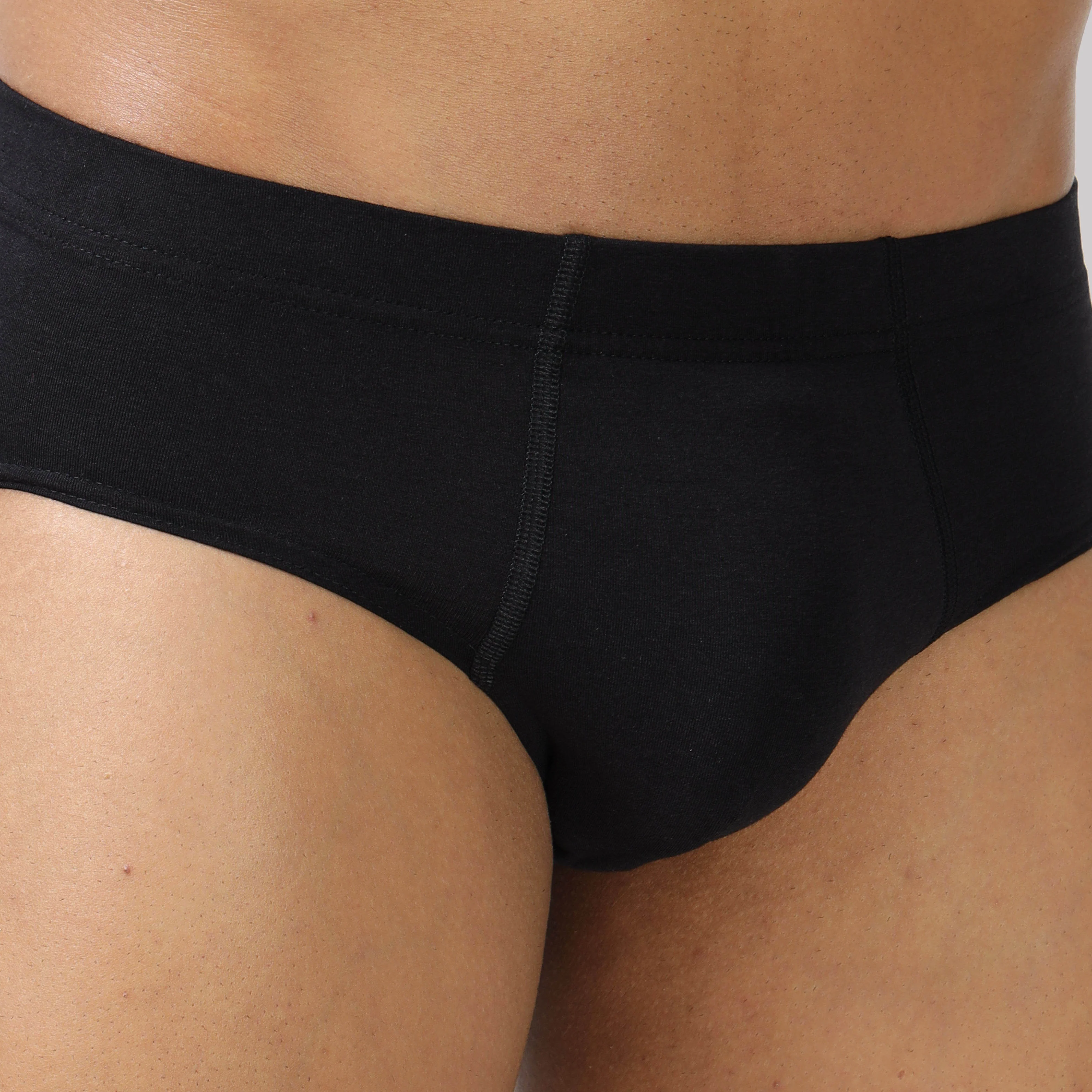 Men’s Solid Brief with Classic Fit & Reliable Support - Image 26