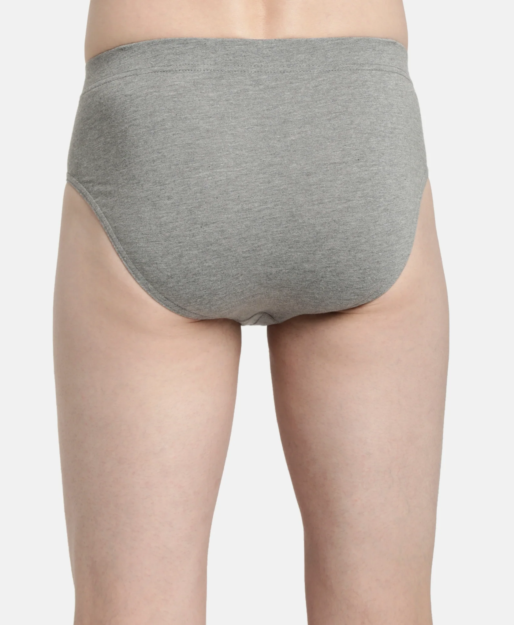 Men’s Solid Brief with Classic Fit & Reliable Support - Image 3