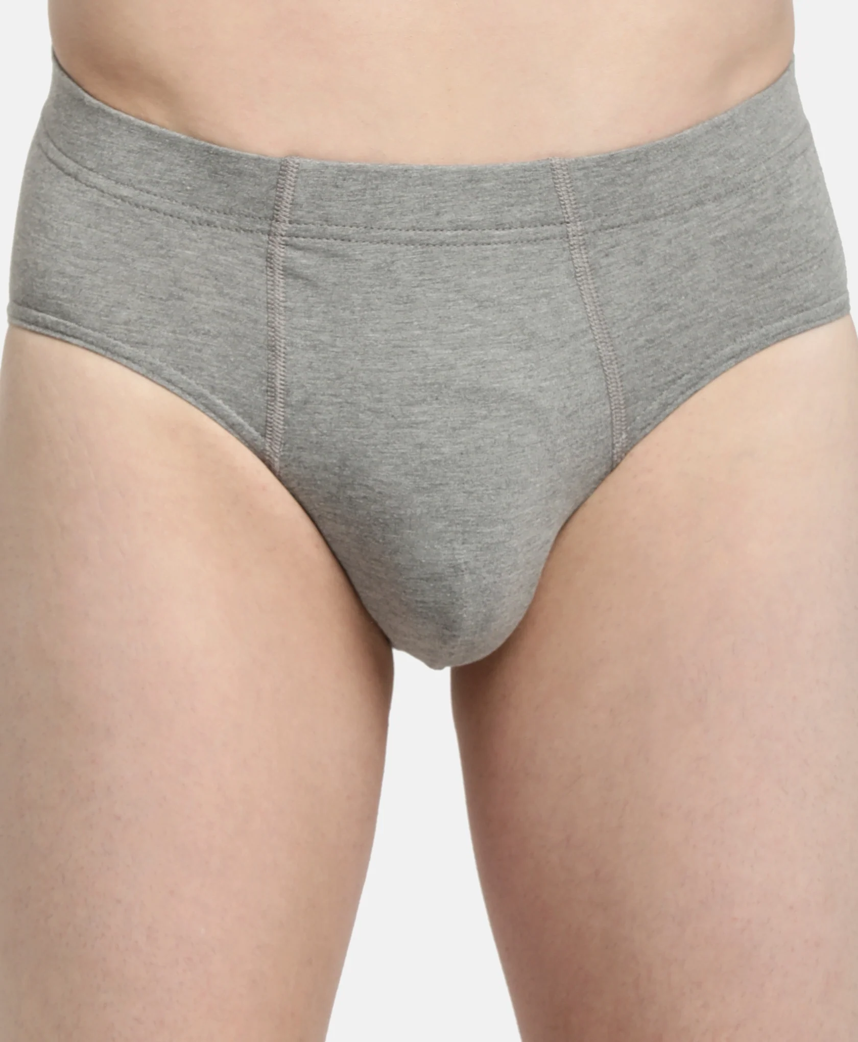 Men’s Solid Brief with Classic Fit & Reliable Support - Image 4