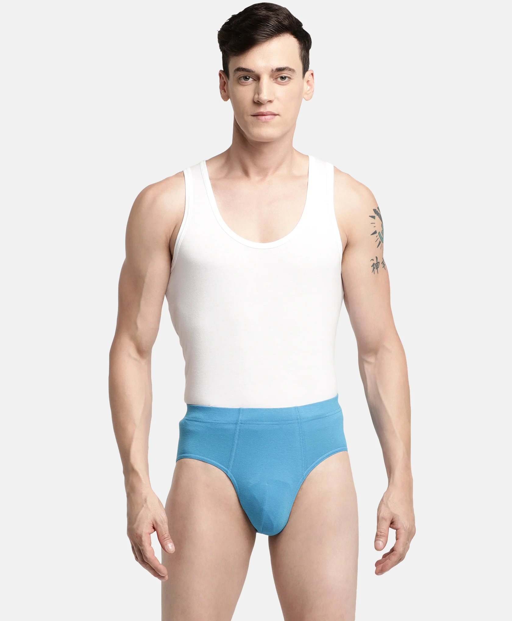 Men’s Solid Brief with Classic Fit & Reliable Support - Image 6