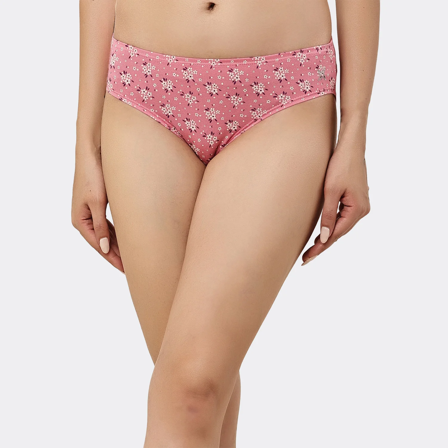 Lavos Womens Bamboo Modal Low Waist Bikini - Inner Elastic (Pack of 3) - Image 12