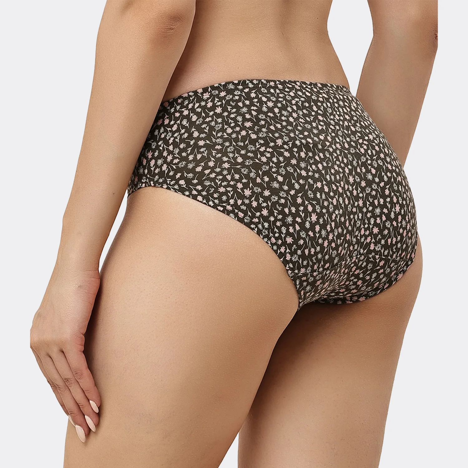 Lavos Womens Bamboo Modal Low Waist Bikini - Inner Elastic (Pack of 3) - Image 18