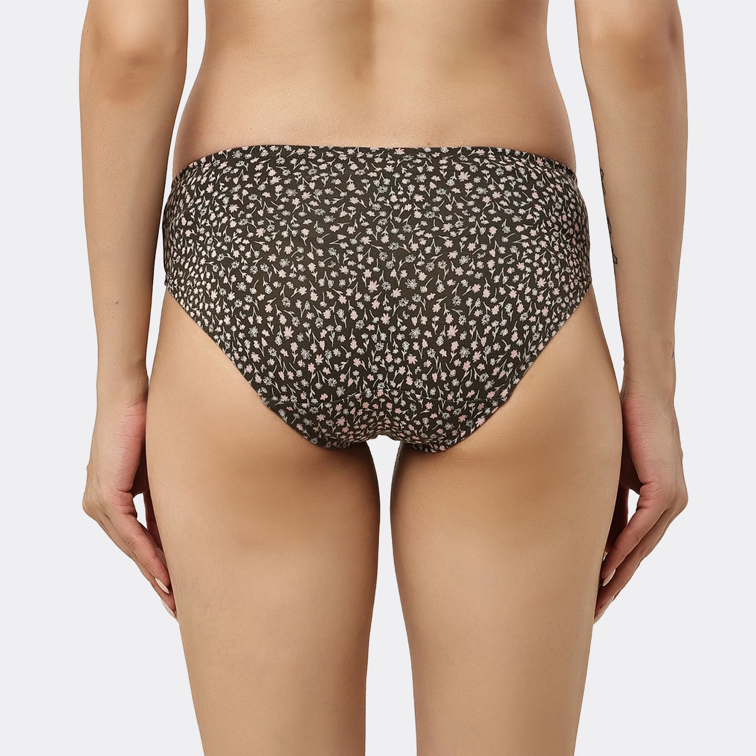 Lavos Womens Bamboo Modal Low Waist Bikini - Inner Elastic (Pack of 3) - Image 19