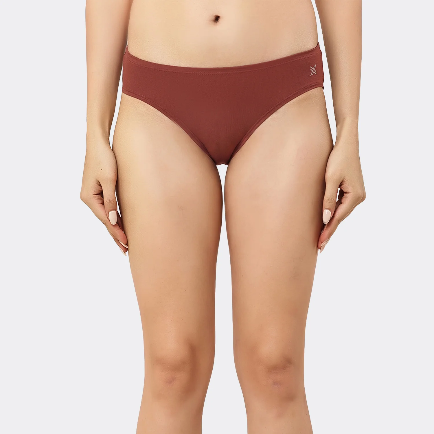 Lavos Womens Bamboo Modal Low Waist Bikini - Inner Elastic (Pack of 3) - Image 24