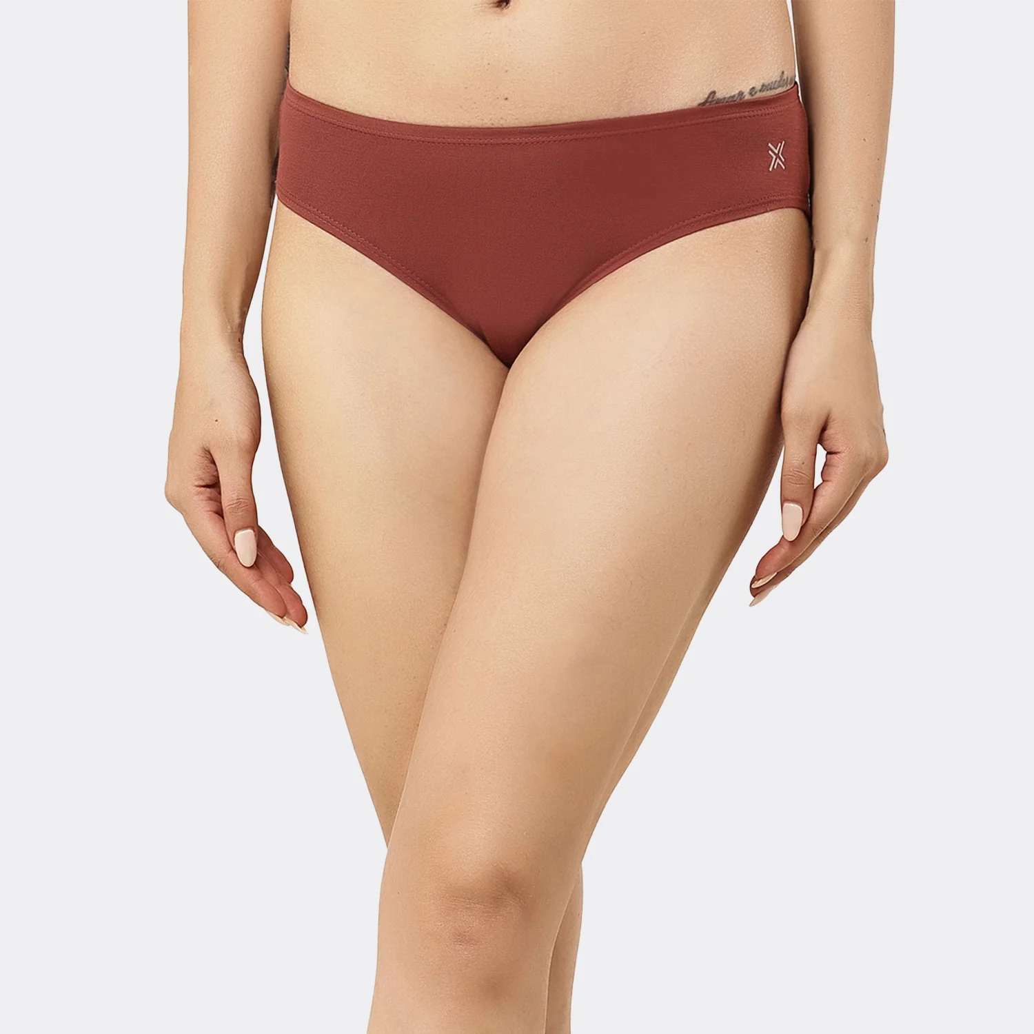 Lavos Womens Bamboo Modal Low Waist Bikini - Inner Elastic (Pack of 3) - Image 25