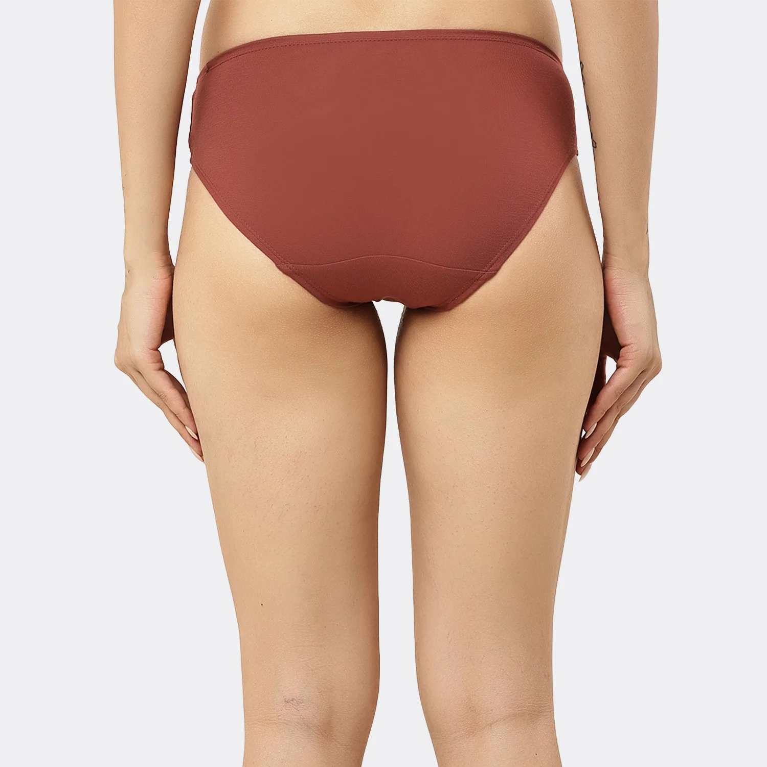 Lavos Womens Bamboo Modal Low Waist Bikini - Inner Elastic (Pack of 3) - Image 27