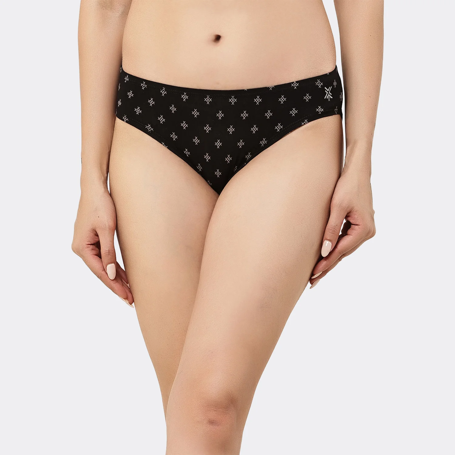 Lavos Womens Bamboo Modal Low Waist Bikini - Inner Elastic (Pack of 3) - Image 37