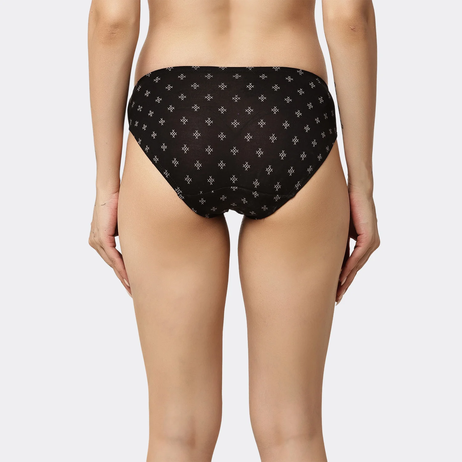 Lavos Womens Bamboo Modal Low Waist Bikini - Inner Elastic (Pack of 3) - Image 40