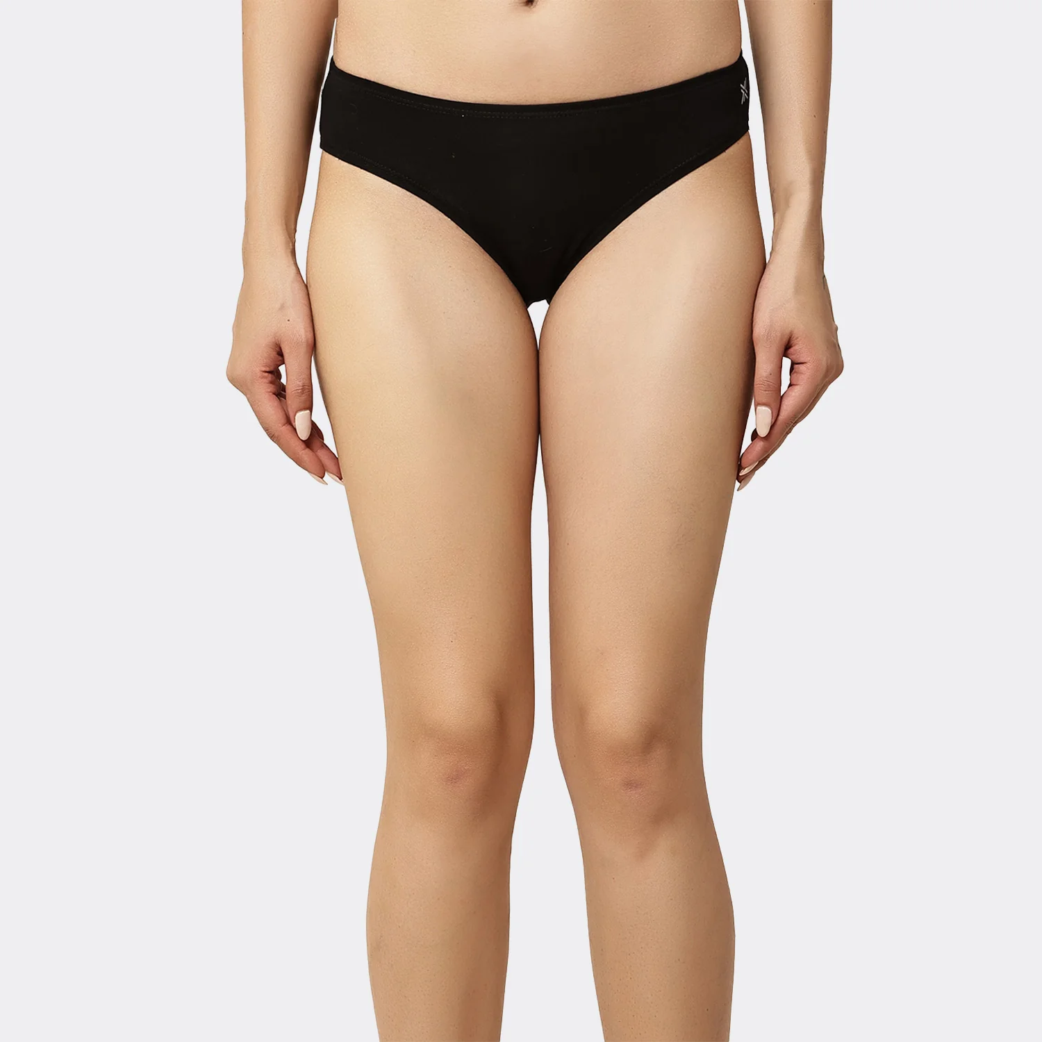 Lavos Womens Bamboo Modal Low Waist Bikini - Inner Elastic (Pack of 3) - Image 6