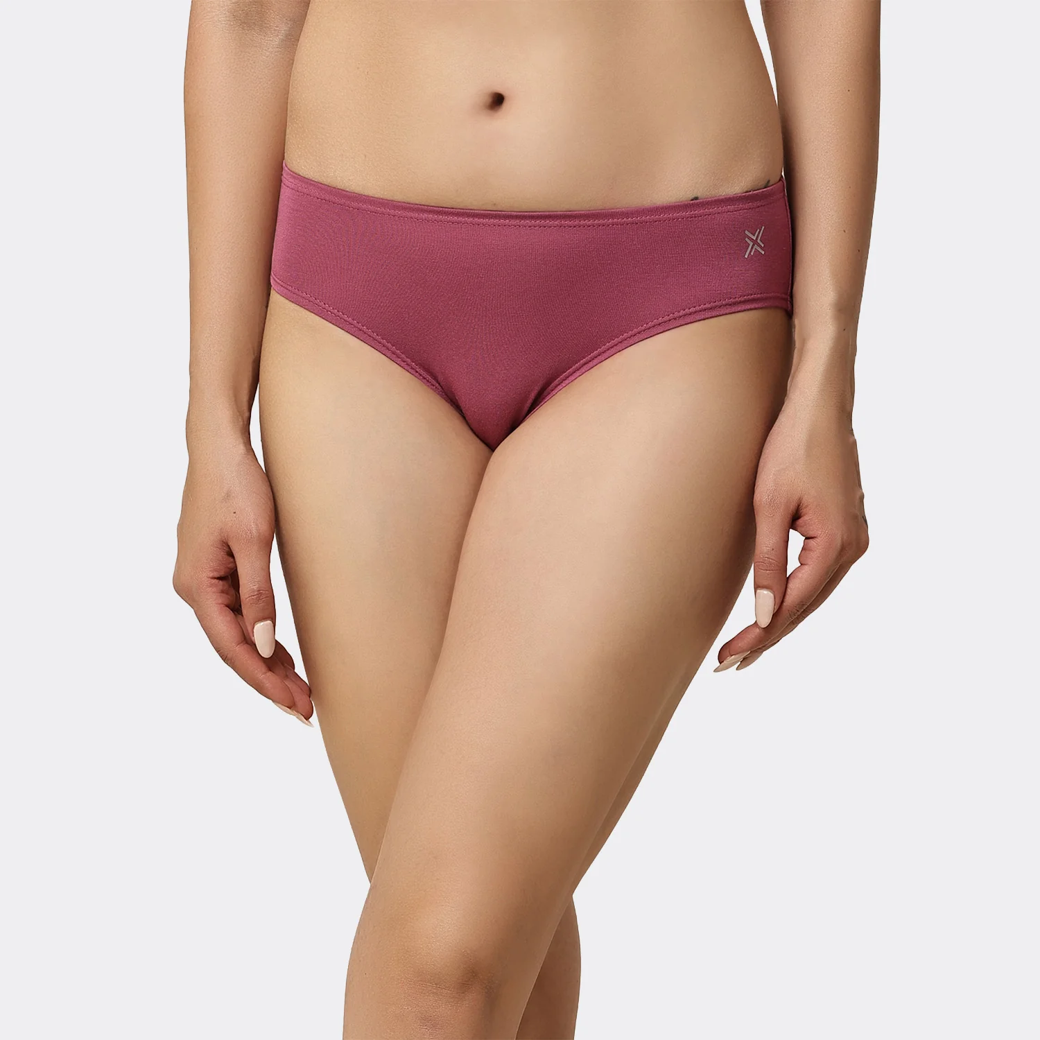 Lavos Womens Bamboo Modal Low Waist Bikini - Inner Elastic (Pack of 3) - Image 68