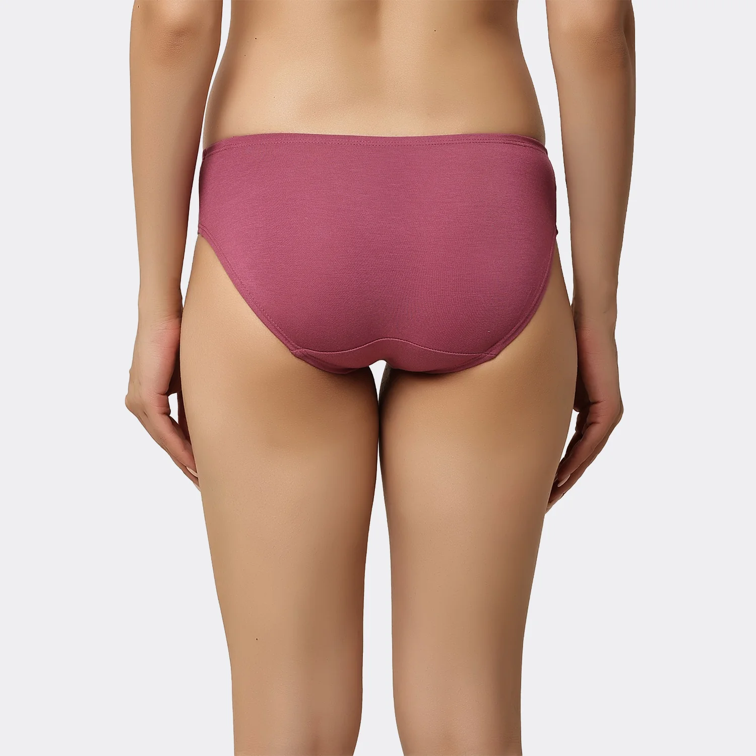 Lavos Womens Bamboo Modal Low Waist Bikini - Inner Elastic (Pack of 3) - Image 71
