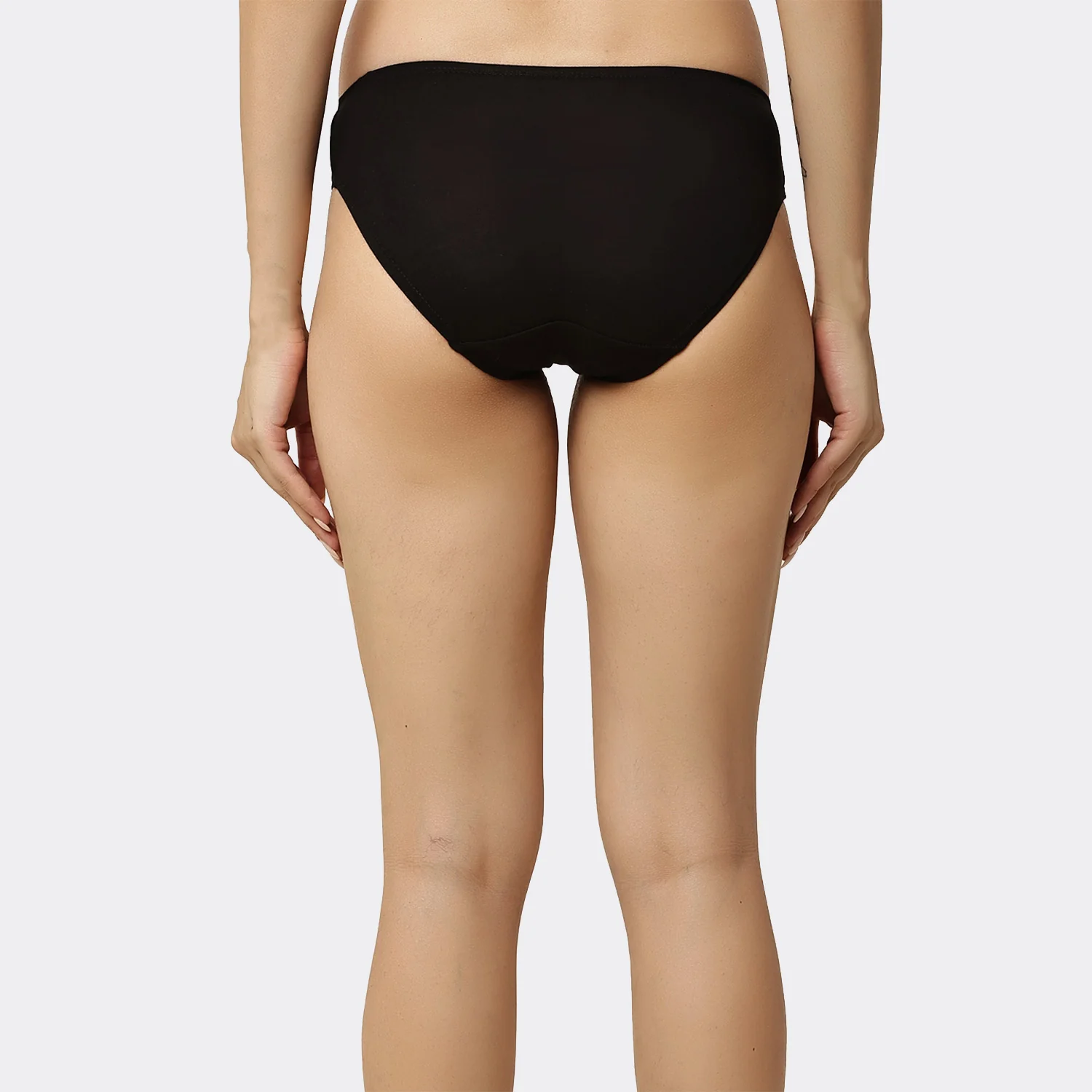 Lavos Womens Bamboo Modal Low Waist Bikini - Inner Elastic (Pack of 3) - Image 9