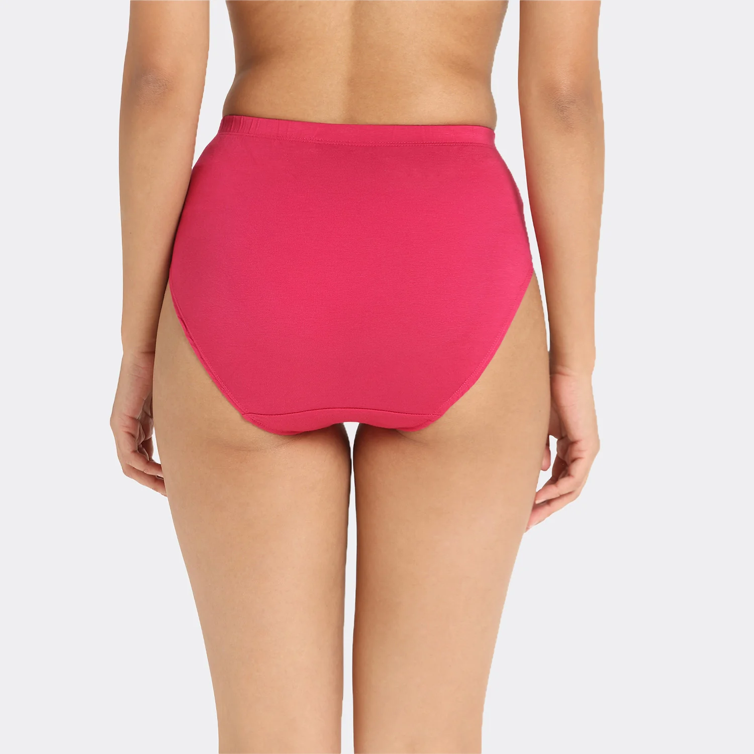 Lavos Women’s Bamboo Modal High Waist Hipster – Inner Elastic Comfort (Pack of 3) - Image 12