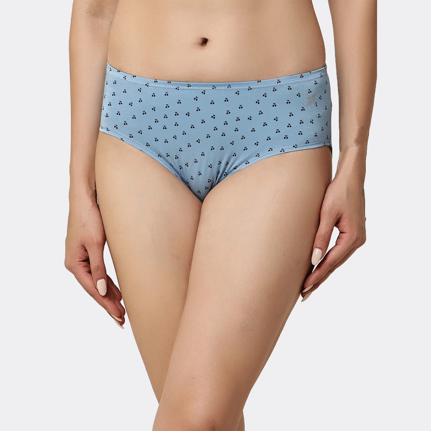 Lavos Women’s Bamboo Modal Mid Waist Hipster – Inner Elastic Comfort (Pack of 3) - Image 107