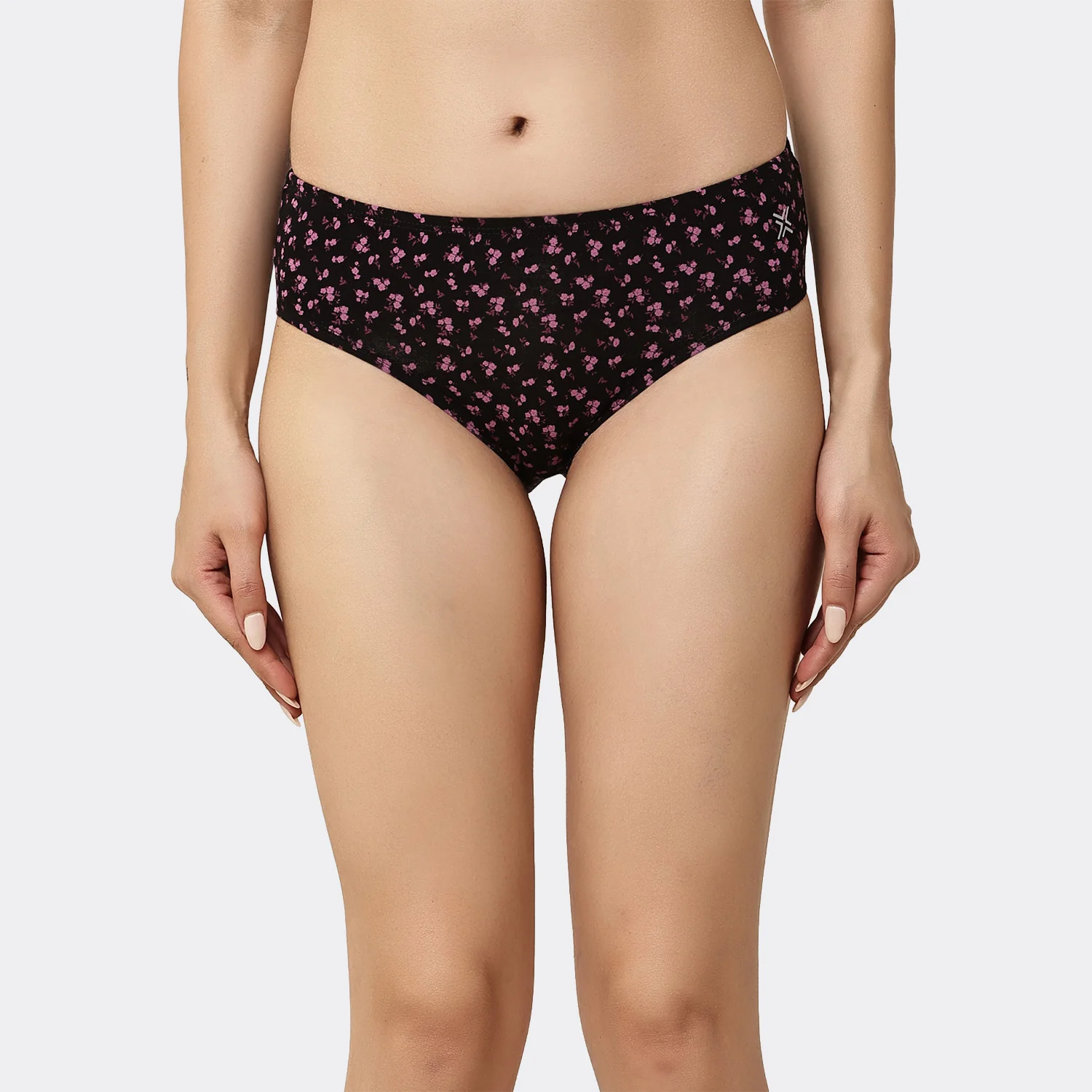 Lavos Women’s Bamboo Modal Mid Waist Hipster – Inner Elastic Comfort (Pack of 3) - Image 113