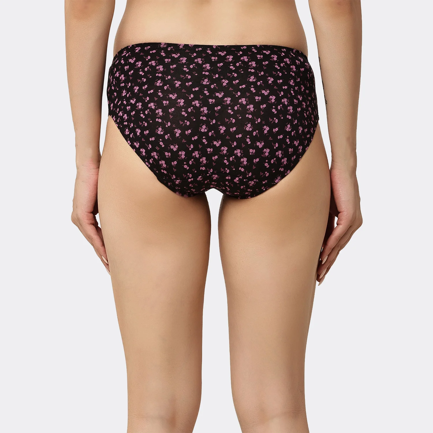 Lavos Women’s Bamboo Modal Mid Waist Hipster – Inner Elastic Comfort (Pack of 3) - Image 115