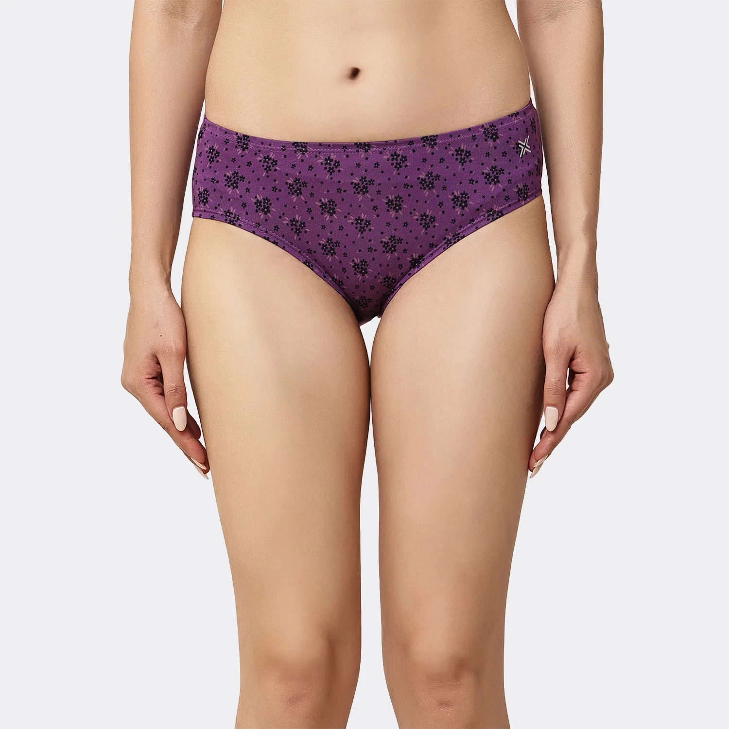 Lavos Women’s Bamboo Modal Mid Waist Hipster – Inner Elastic Comfort (Pack of 3) - Image 120