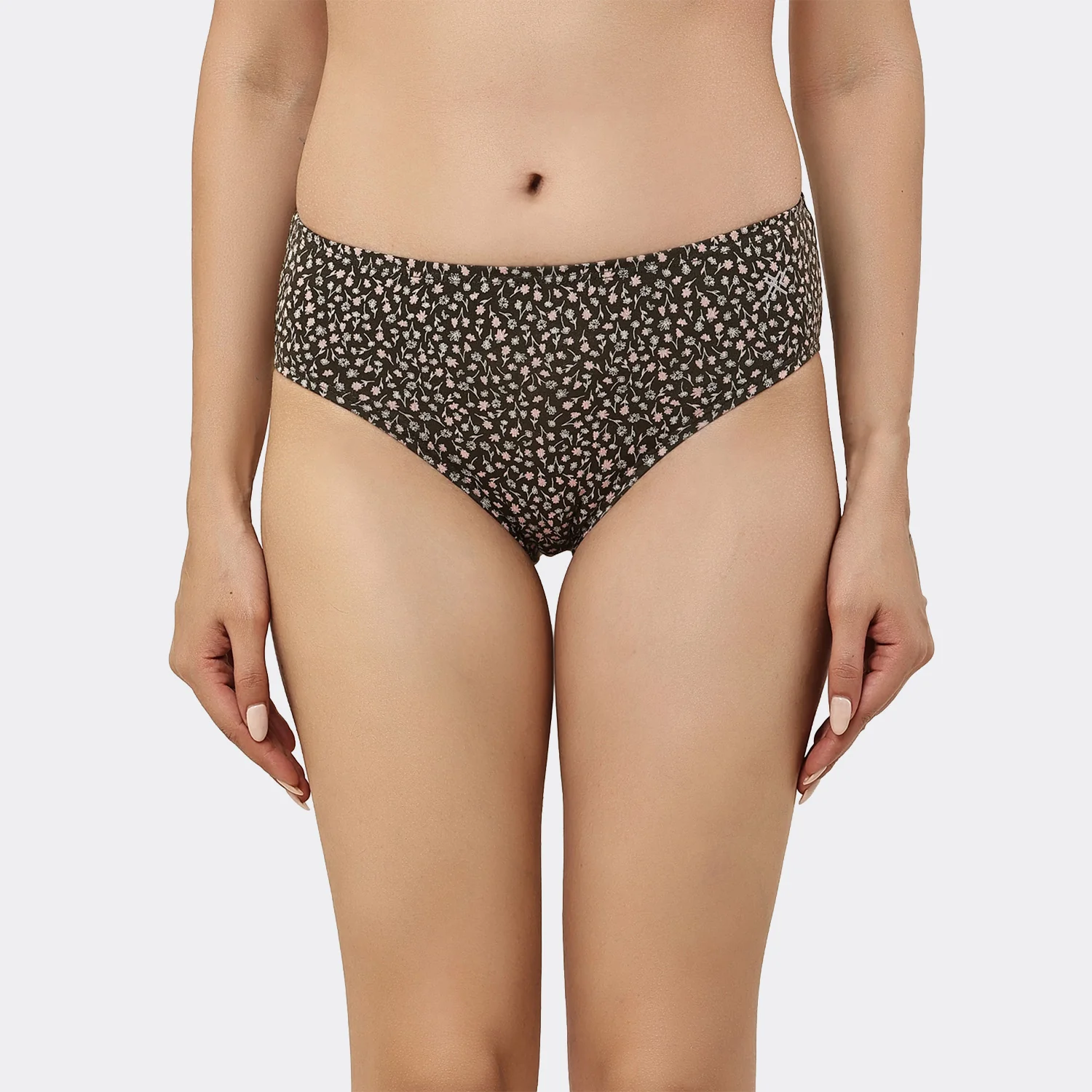 Lavos Women’s Bamboo Modal Mid Waist Hipster – Inner Elastic Comfort (Pack of 3) - Image 123