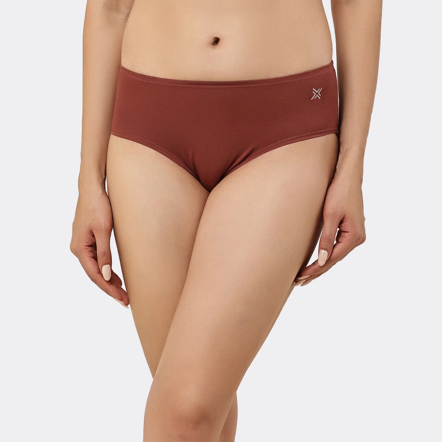 Lavos Women’s Bamboo Modal Mid Waist Hipster – Inner Elastic Comfort (Pack of 3) - Image 126