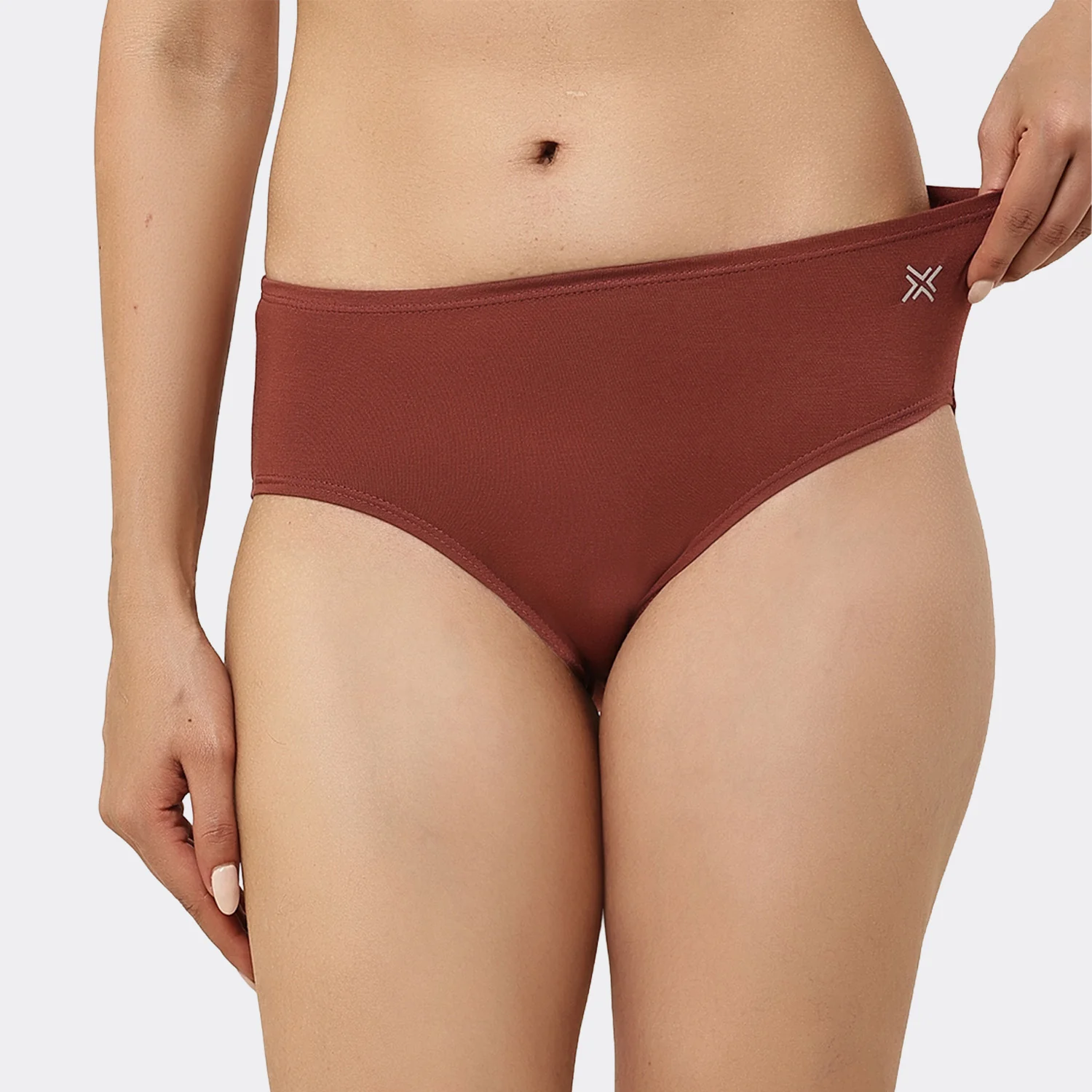 Lavos Women’s Bamboo Modal Mid Waist Hipster – Inner Elastic Comfort (Pack of 3) - Image 127
