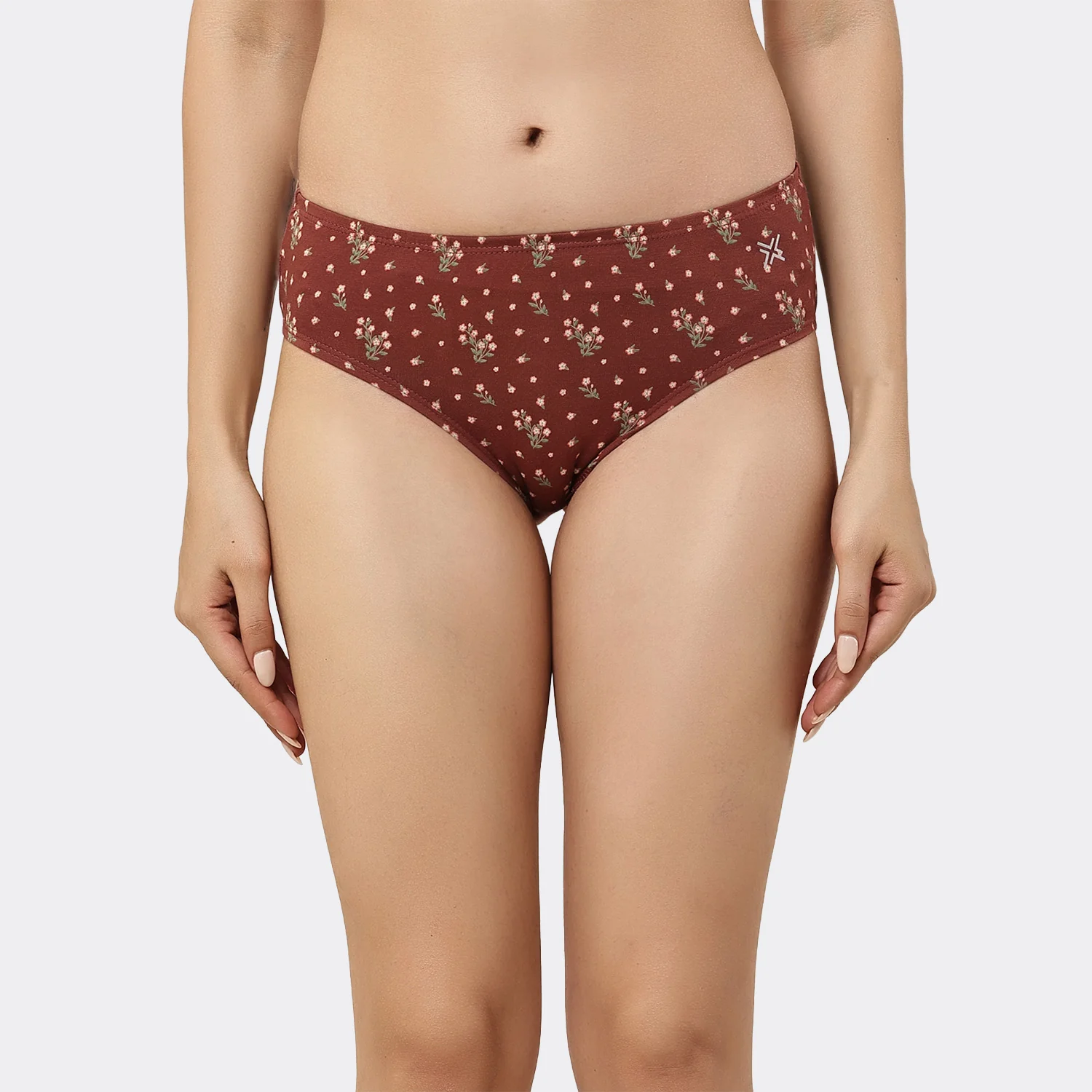 Lavos Women’s Bamboo Modal Mid Waist Hipster – Inner Elastic Comfort (Pack of 3) - Image 129