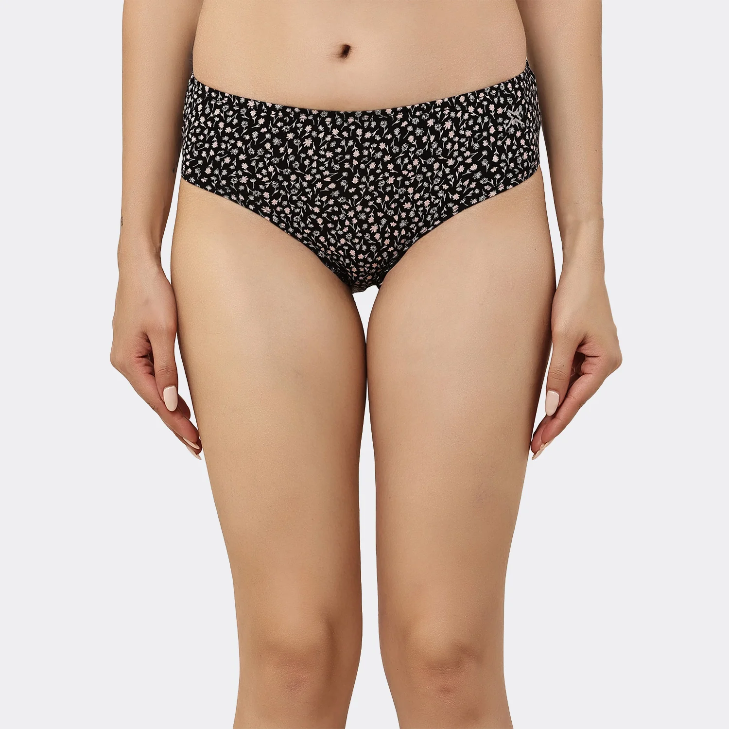 Lavos Women’s Bamboo Modal Mid Waist Hipster – Inner Elastic Comfort (Pack of 3) - Image 133