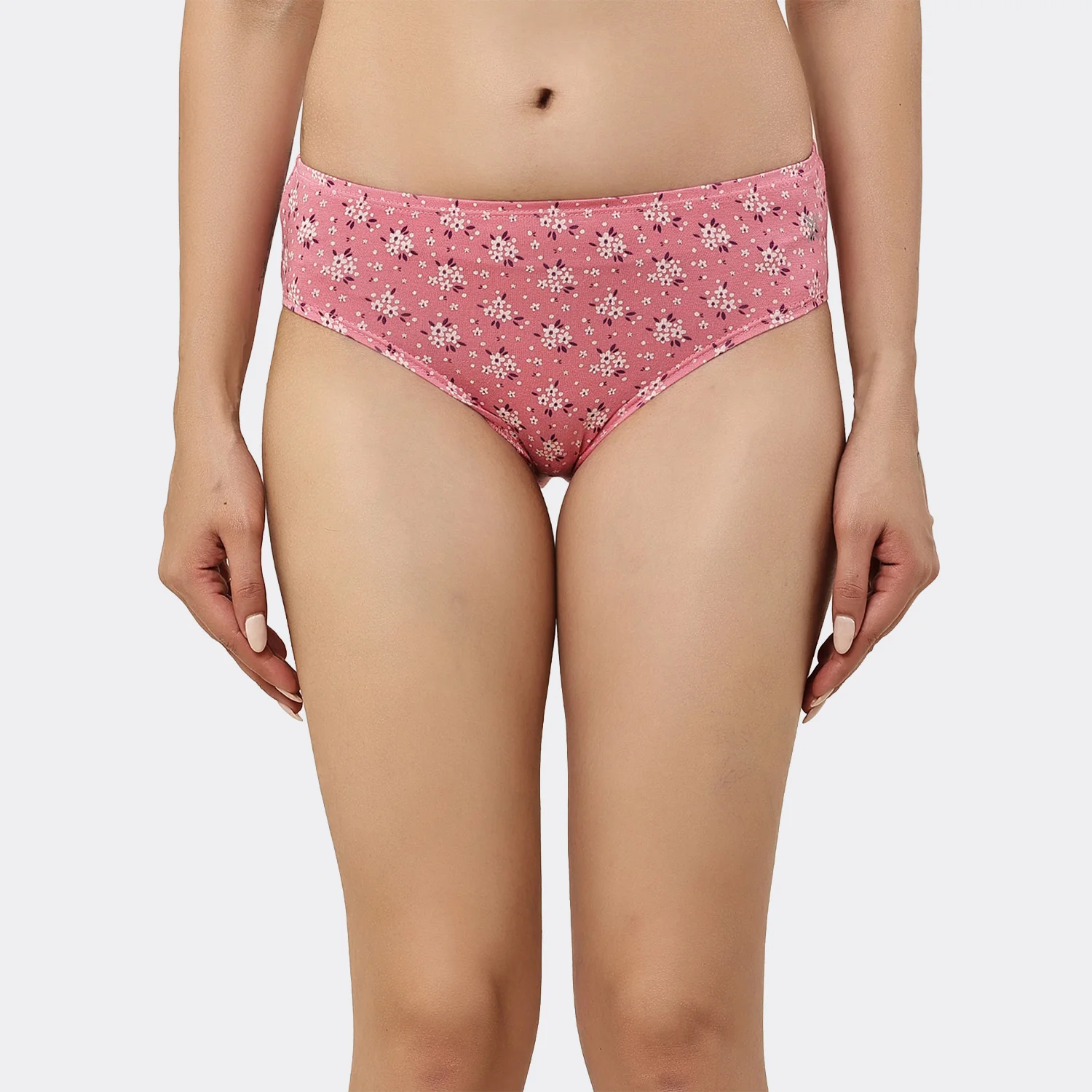 Lavos Women’s Bamboo Modal Mid Waist Hipster – Inner Elastic Comfort (Pack of 3) - Image 135