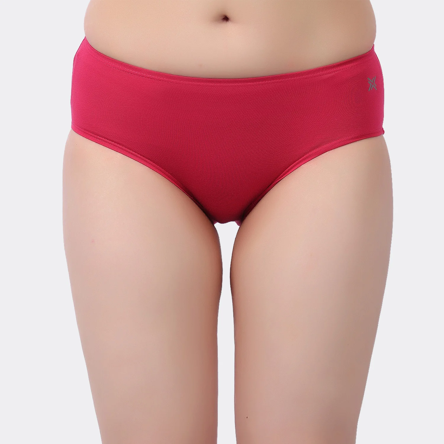 Lavos Women’s Bamboo Modal Mid Waist Hipster – Inner Elastic Comfort (Pack of 3) - Image 15