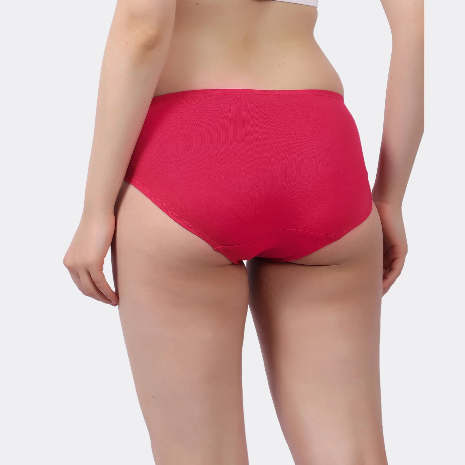 Lavos Women’s Bamboo Modal Mid Waist Hipster – Inner Elastic Comfort (Pack of 3) - Image 17