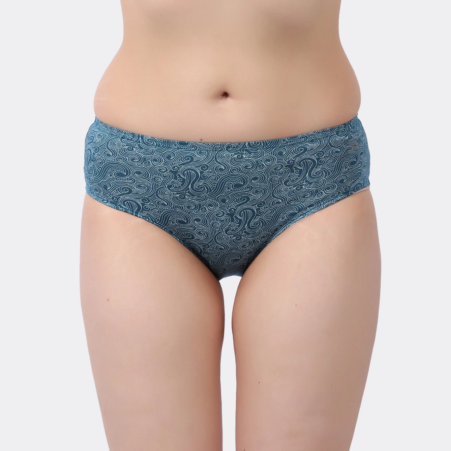 Lavos Women’s Bamboo Modal Mid Waist Hipster – Inner Elastic Comfort (Pack of 3) - Image 23
