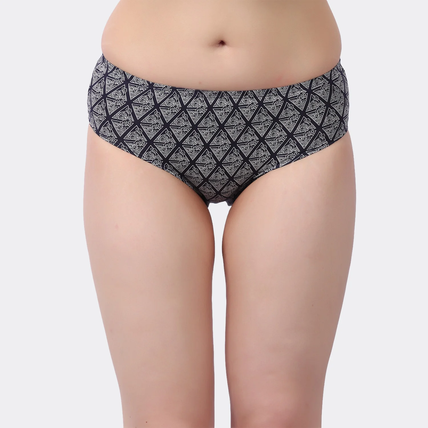 Lavos Women’s Bamboo Modal Mid Waist Hipster – Inner Elastic Comfort (Pack of 3) - Image 27